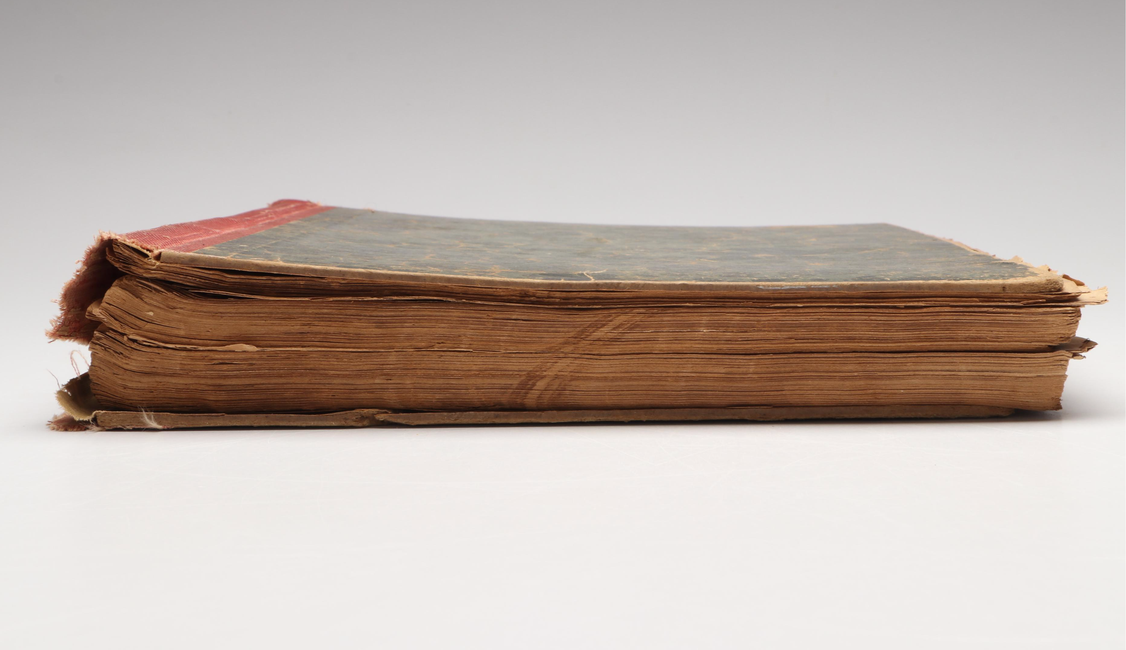 German "Lustige Blätter" Bound Magazine, 1900