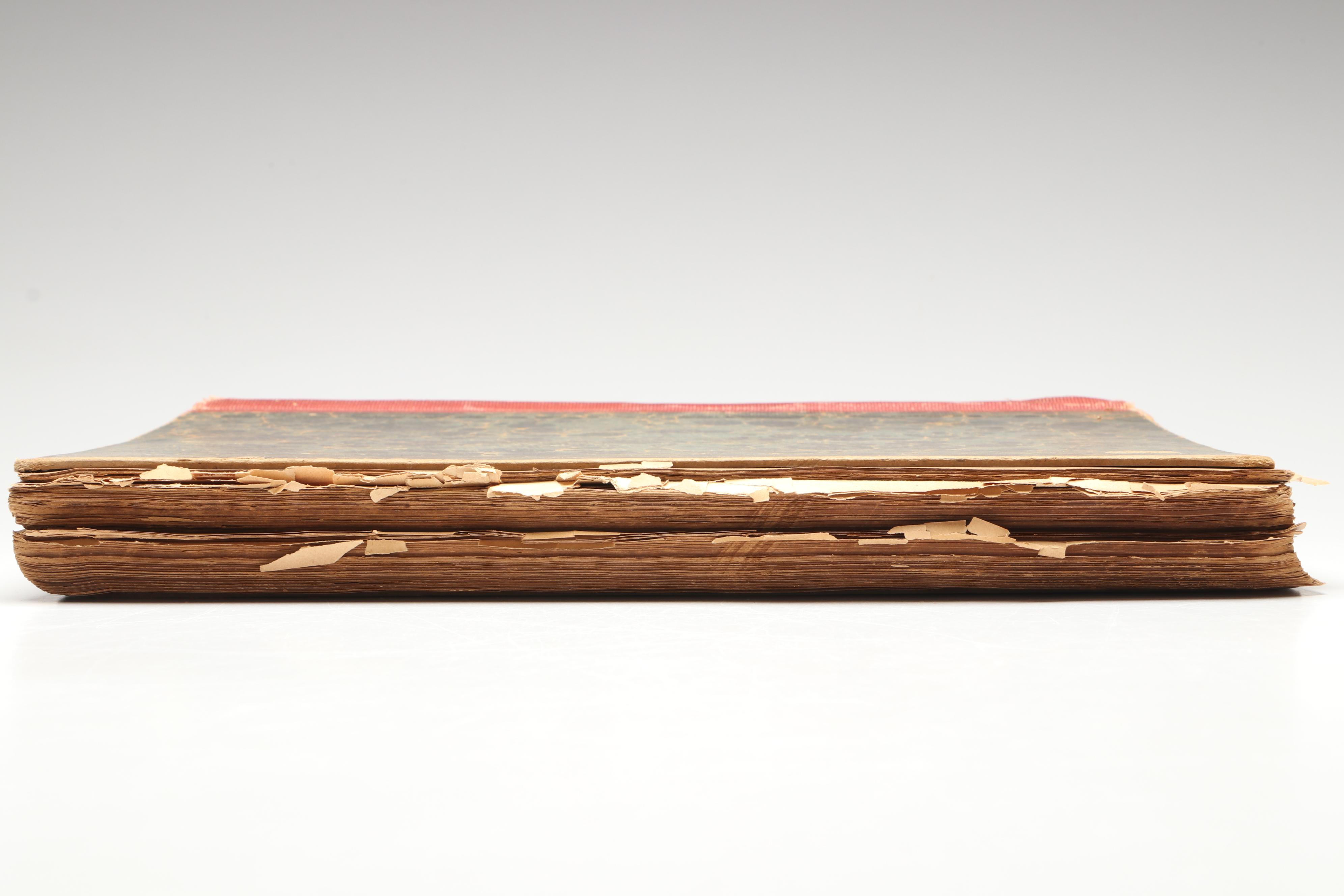 German "Lustige Blätter" Bound Magazine, 1900