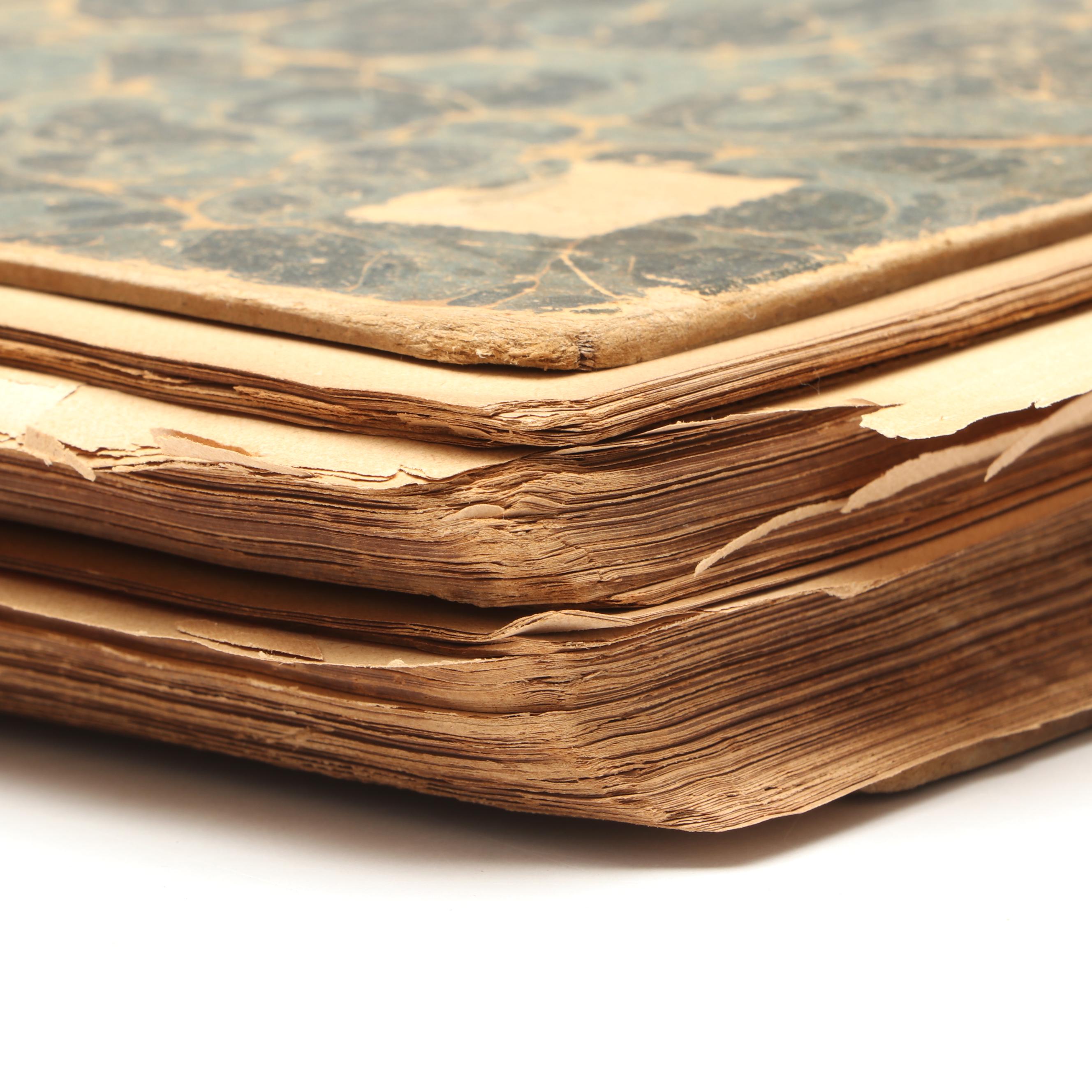 German "Lustige Blätter" Bound Magazine, 1900