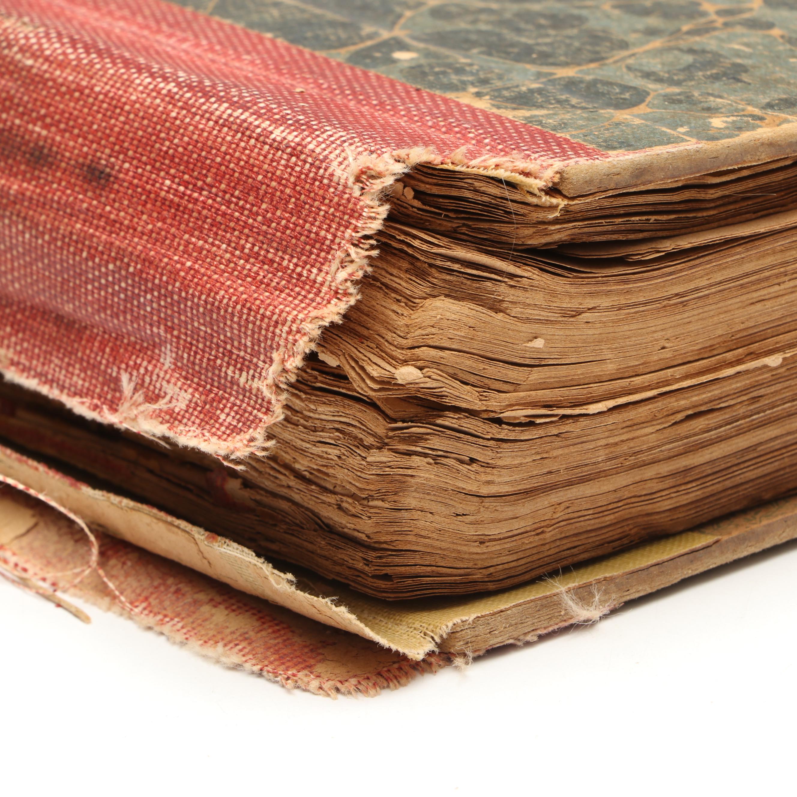 German "Lustige Blätter" Bound Magazine, 1900