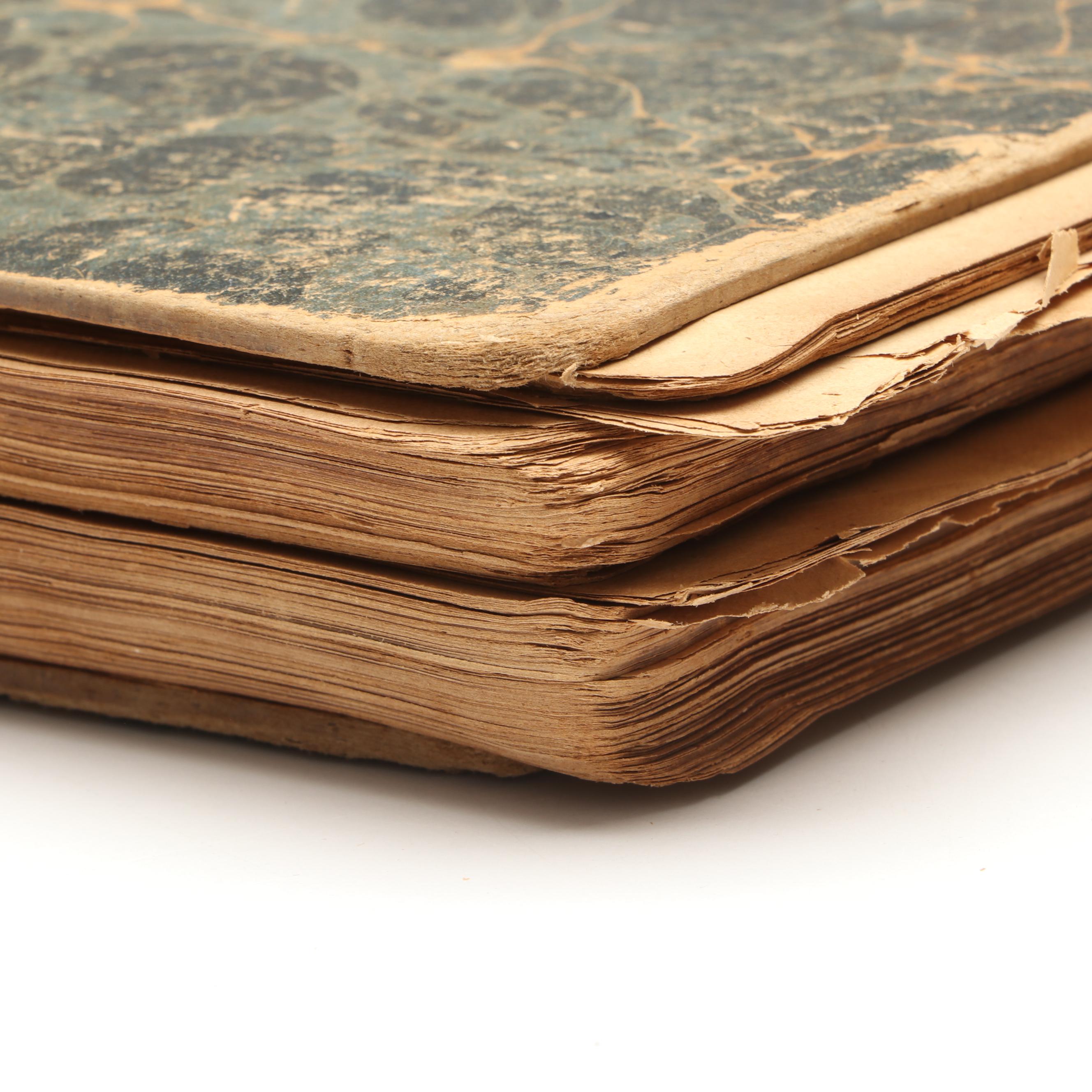 German "Lustige Blätter" Bound Magazine, 1900