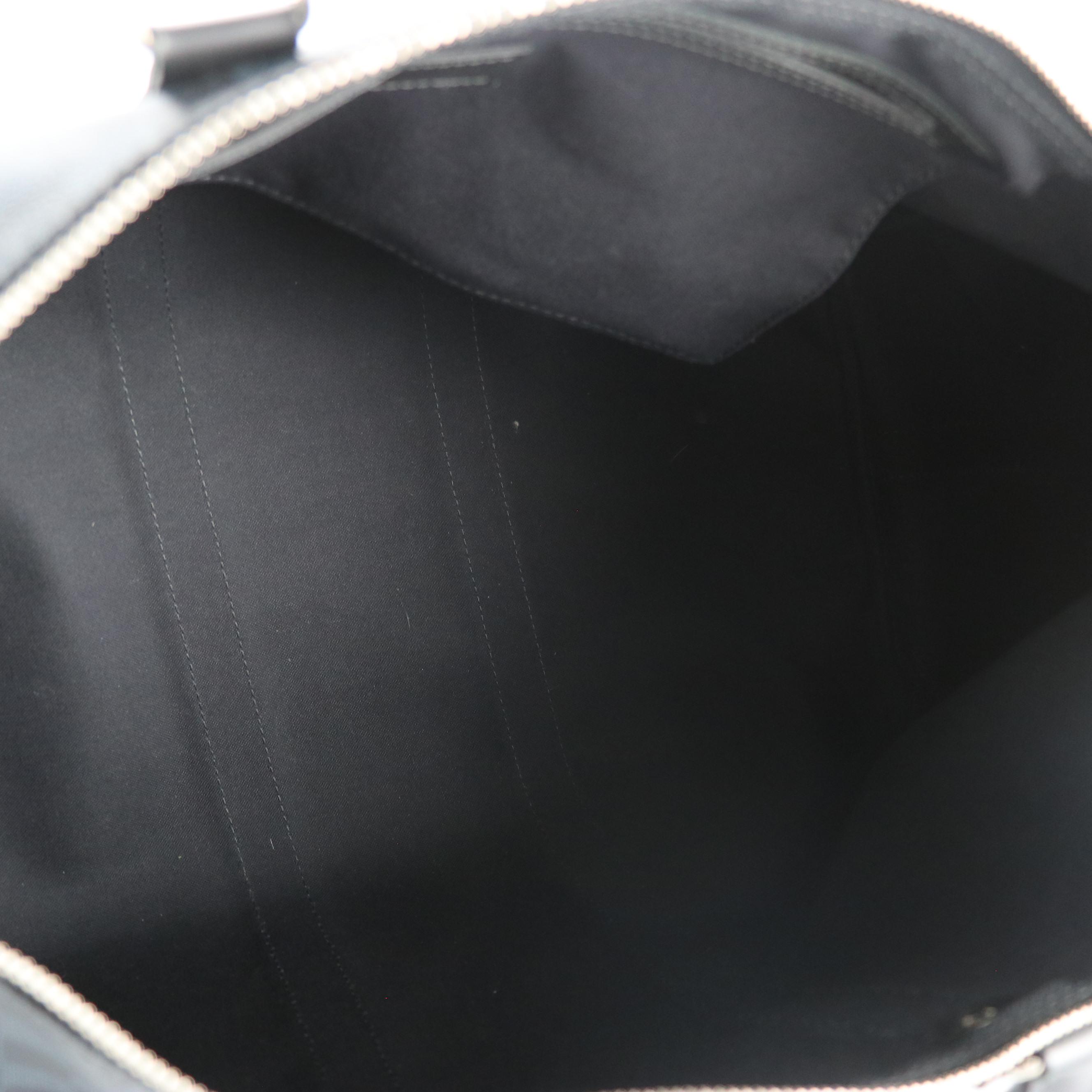 Louis Vuitton Keepall Bandoulière 45 in Damier Graphite Canvas and Black Leather