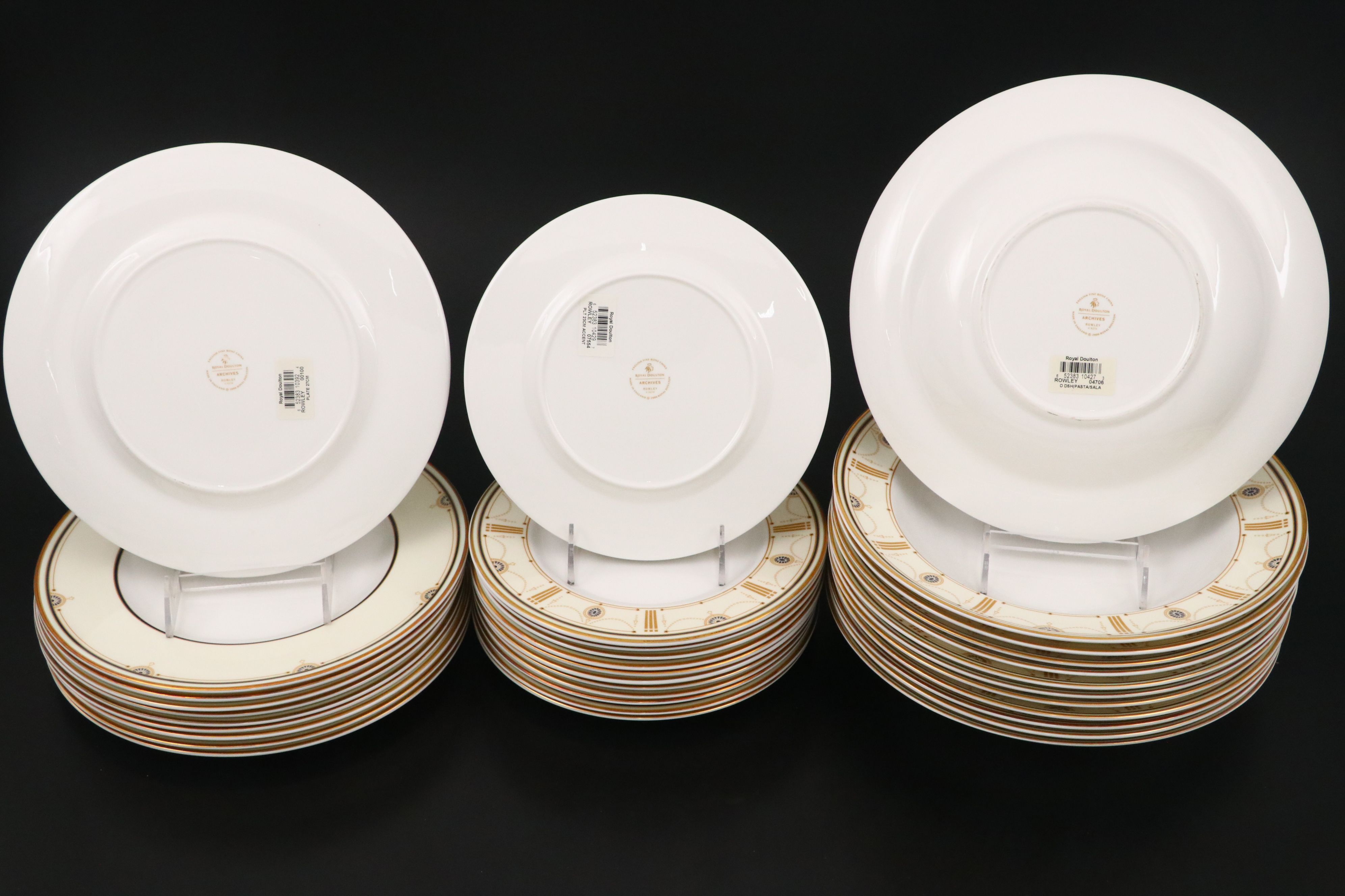 Royal Doulton "Rowley" Porcelain Dinnerware and Serving Pieces, 2001-2004