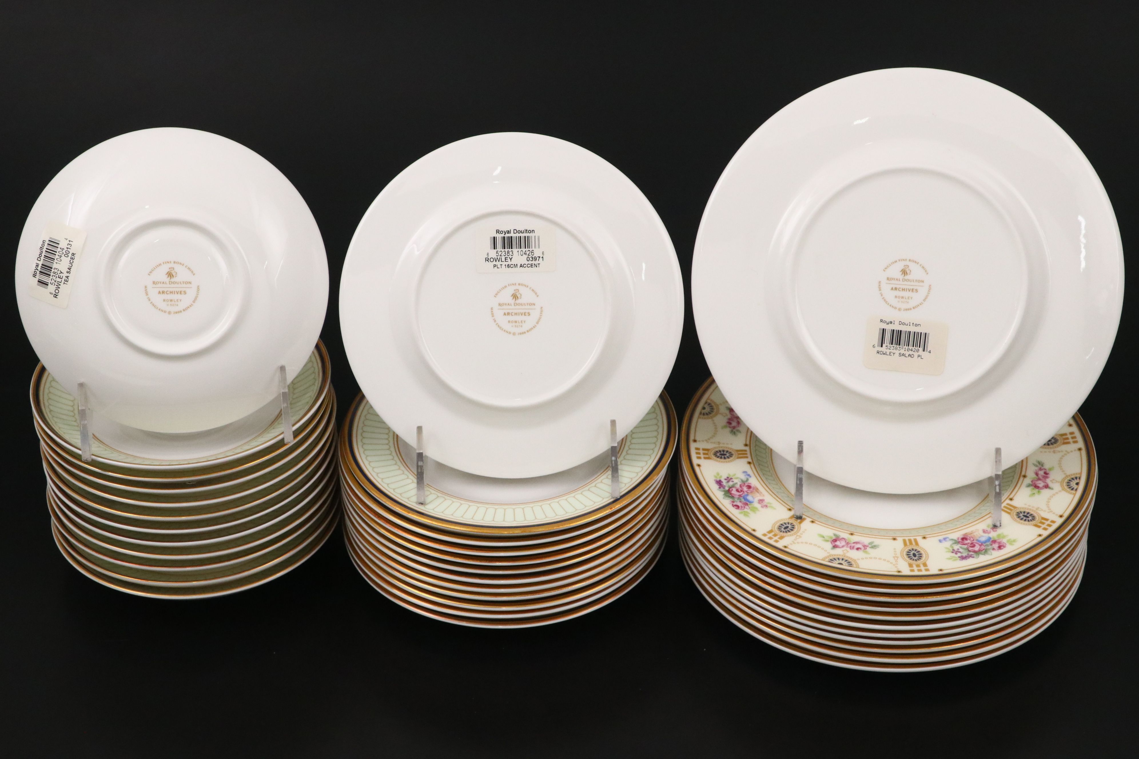 Royal Doulton "Rowley" Porcelain Dinnerware and Serving Pieces, 2001-2004