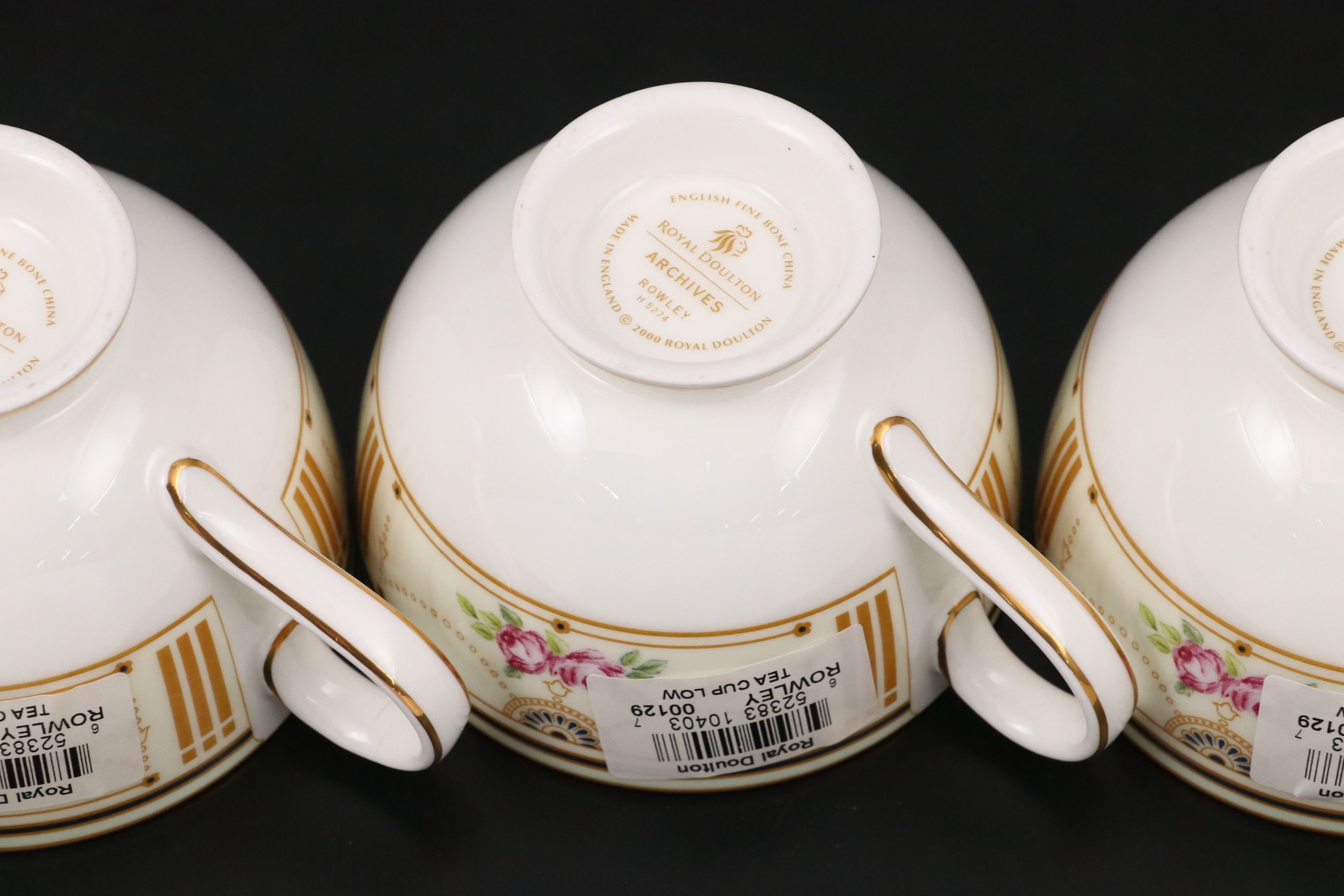 Royal Doulton "Rowley" Porcelain Dinnerware and Serving Pieces, 2001-2004