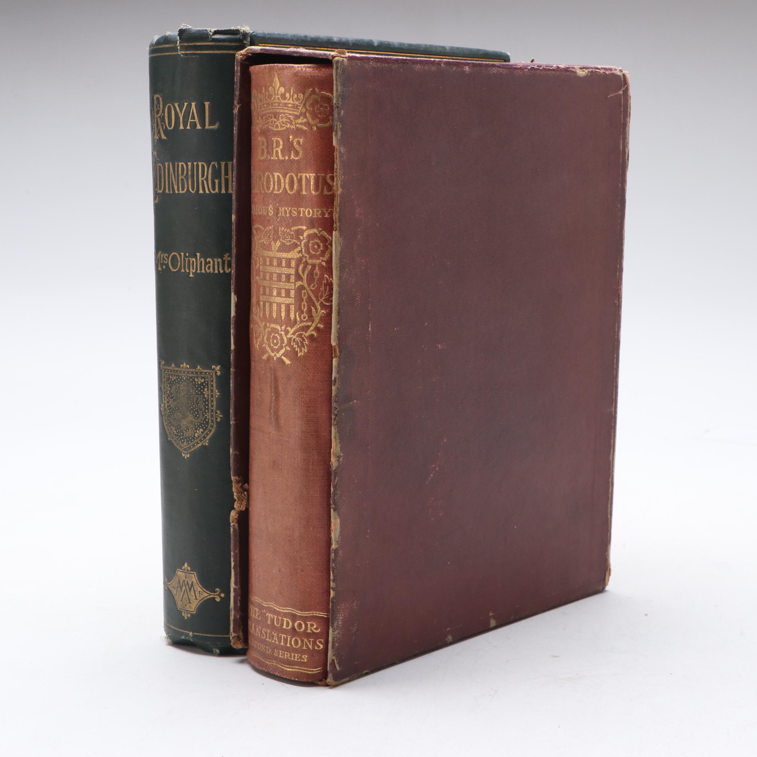 First Edition "Royal Edinburgh" by Margaret Oliphant and More