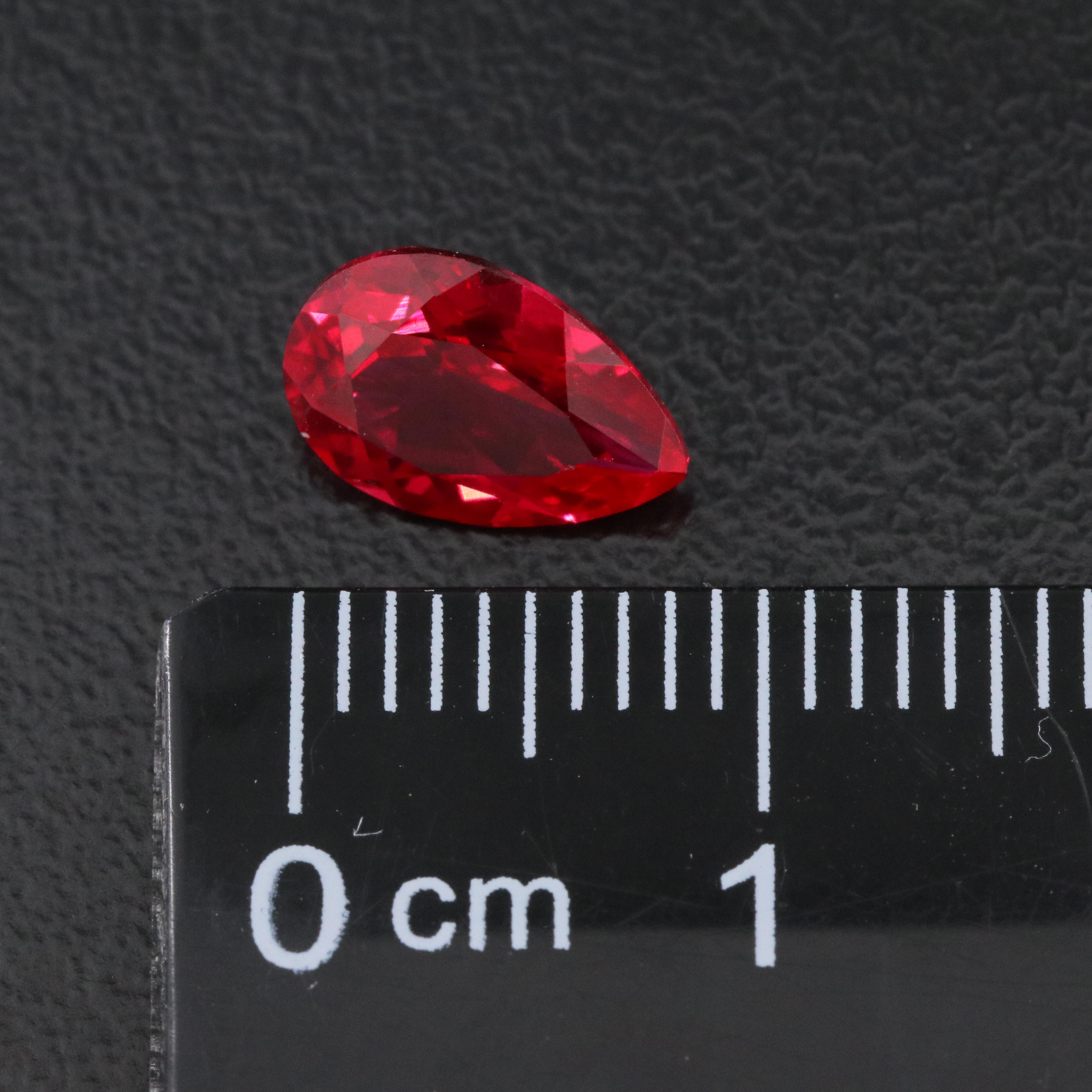 Loose 3.23 CTW Lab Grown Ruby Pair