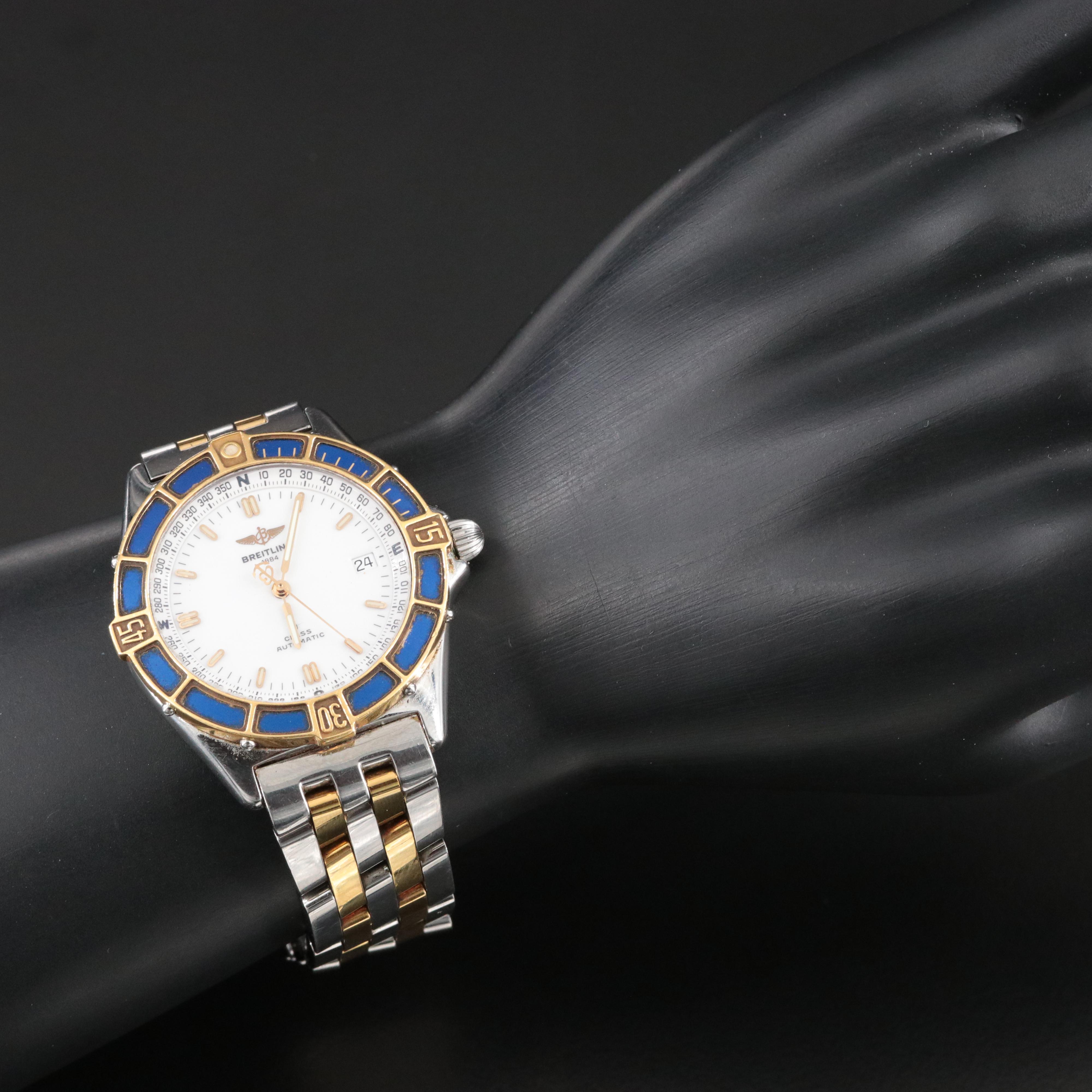 Breitling J-Class 18K & Steel Automatic Watch