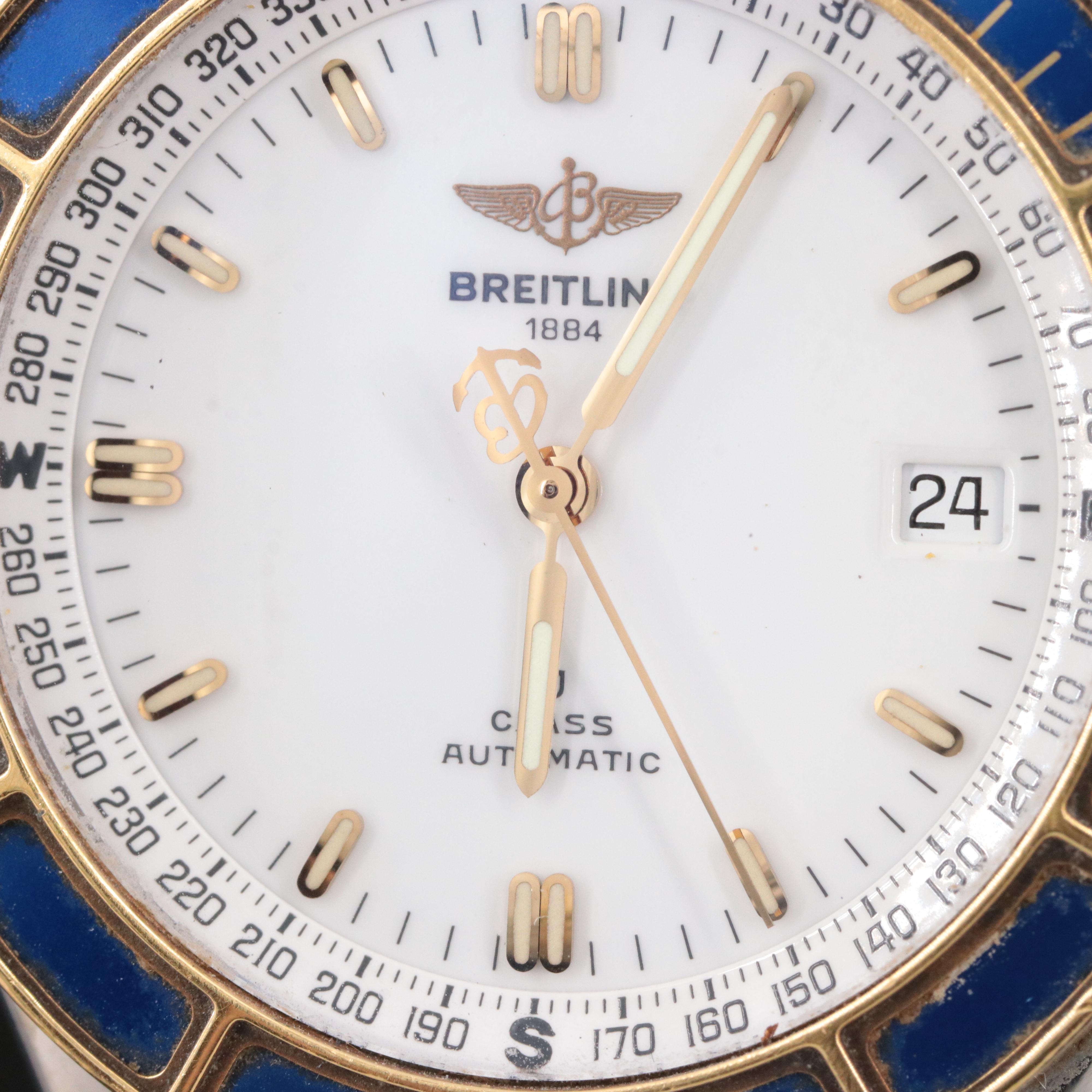 Breitling J-Class 18K & Steel Automatic Watch