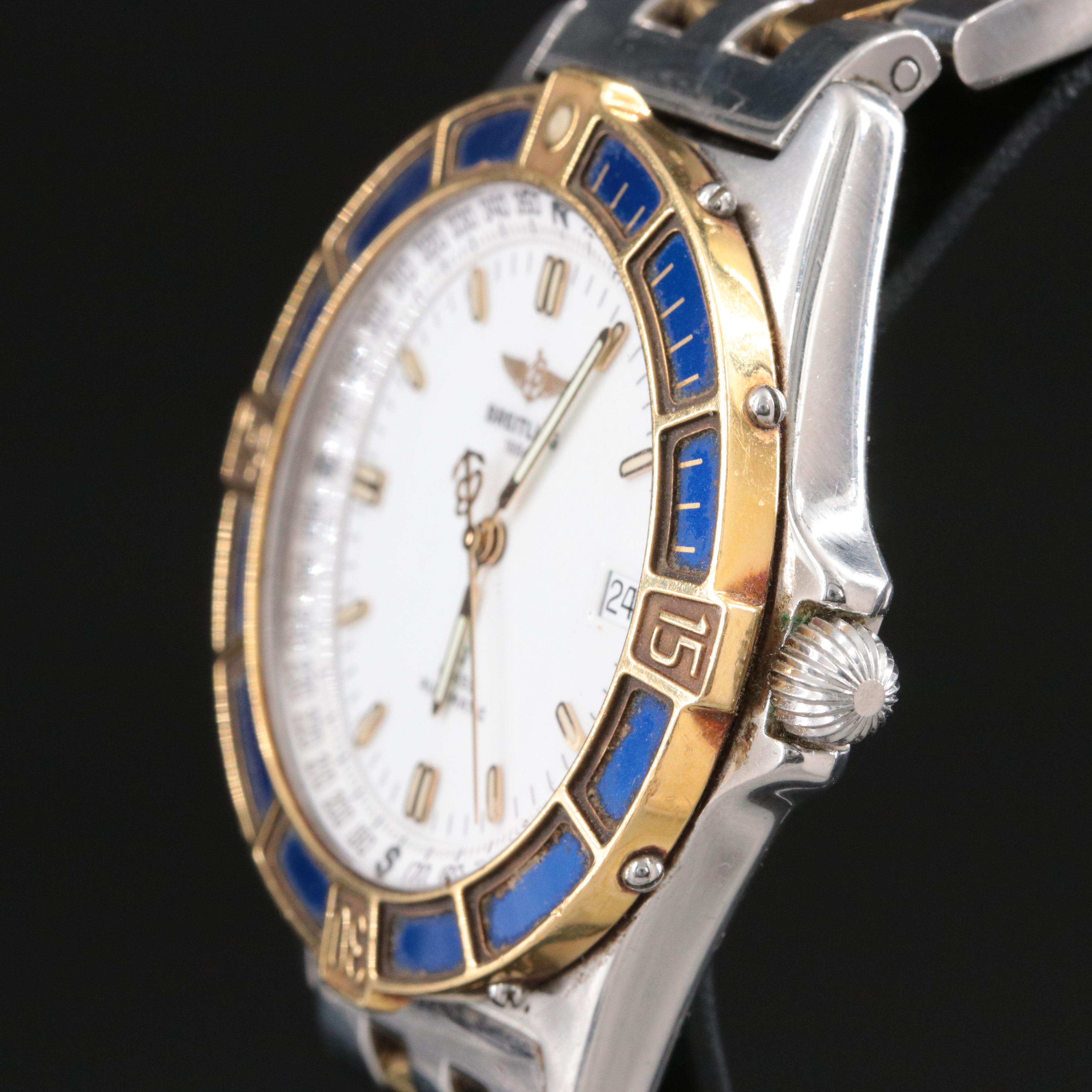 Breitling J-Class 18K & Steel Automatic Watch