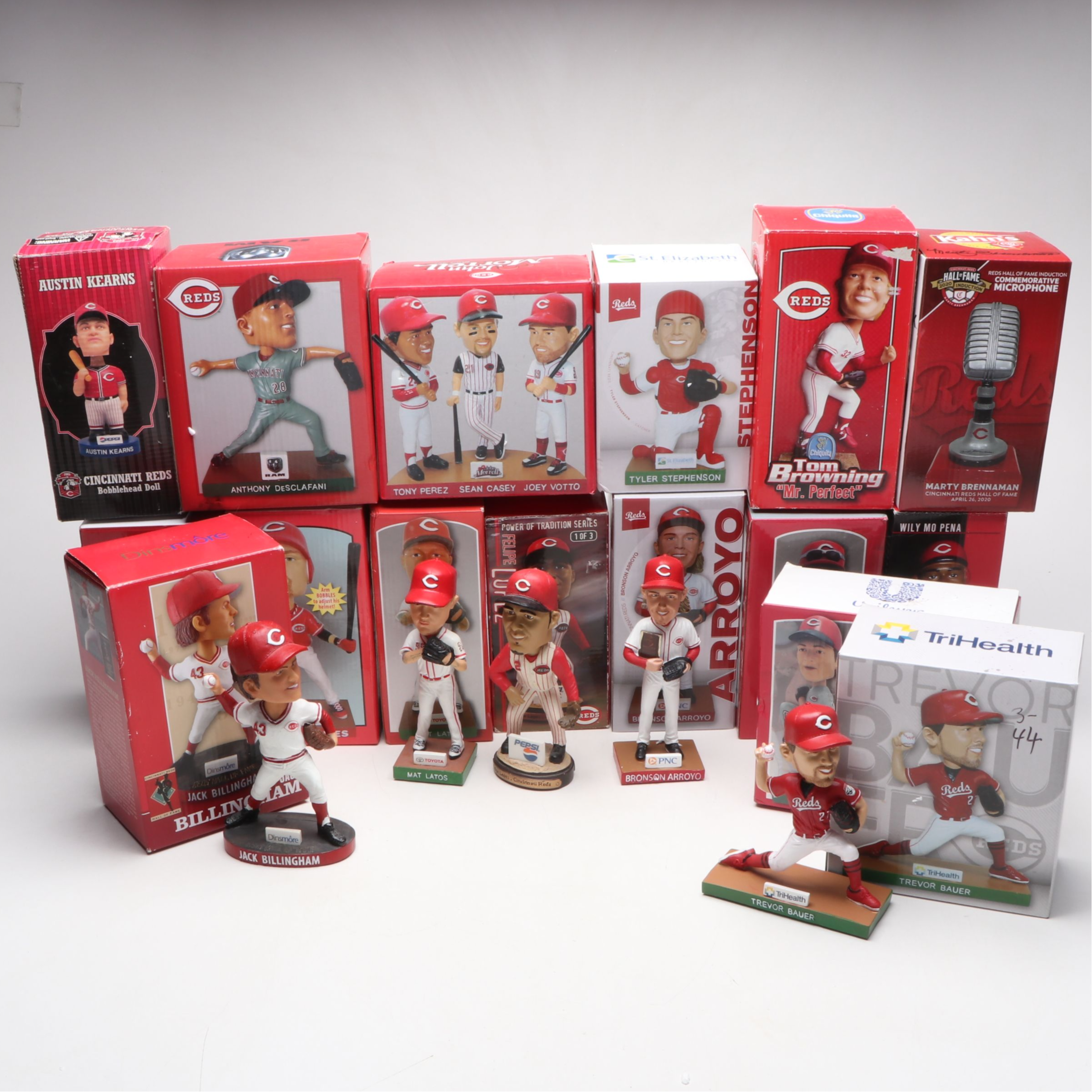 Zack Cozart, Tom Browning, Felipe Lopez and More Cincinnati Reds Bobbleheads