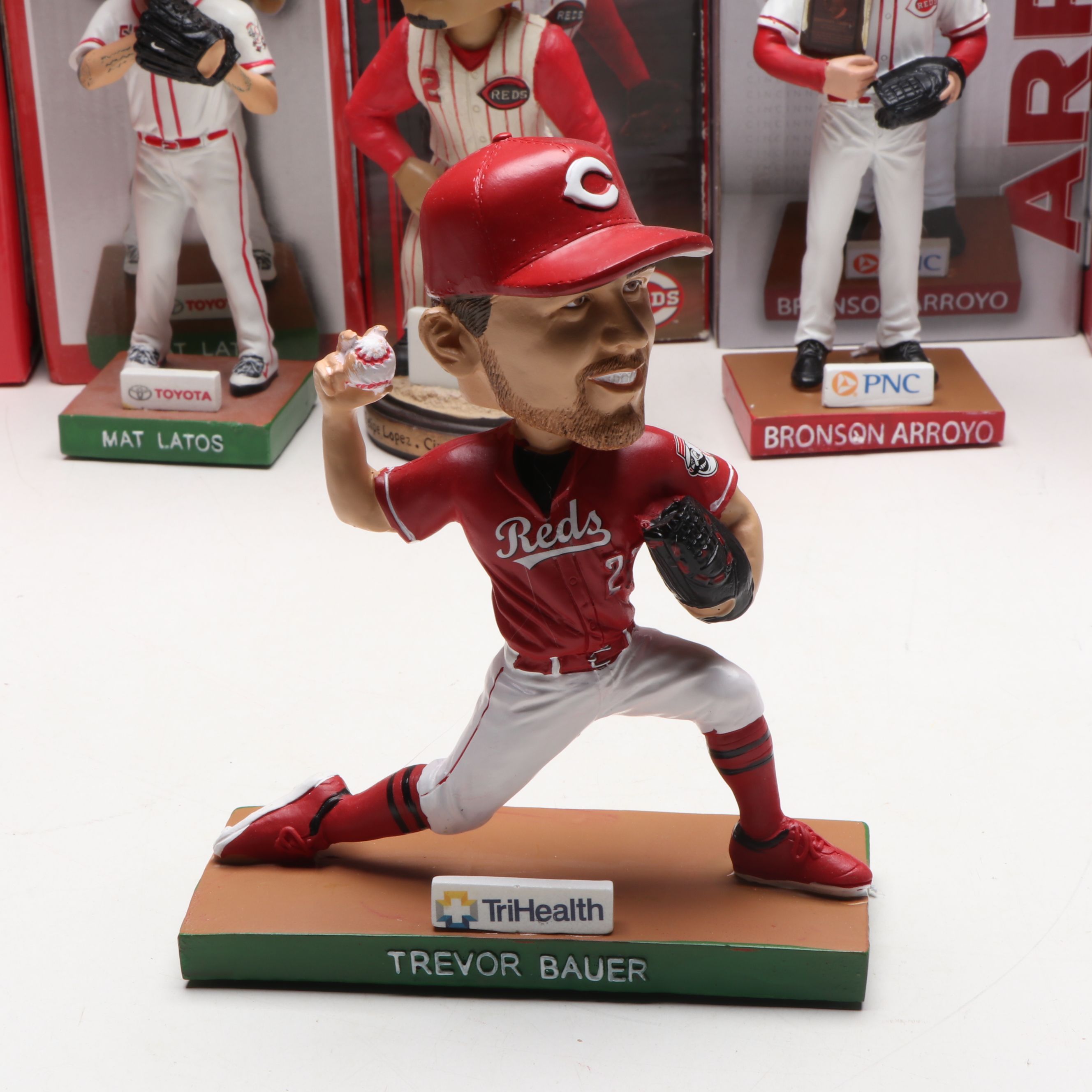Zack Cozart, Tom Browning, Felipe Lopez and More Cincinnati Reds Bobbleheads