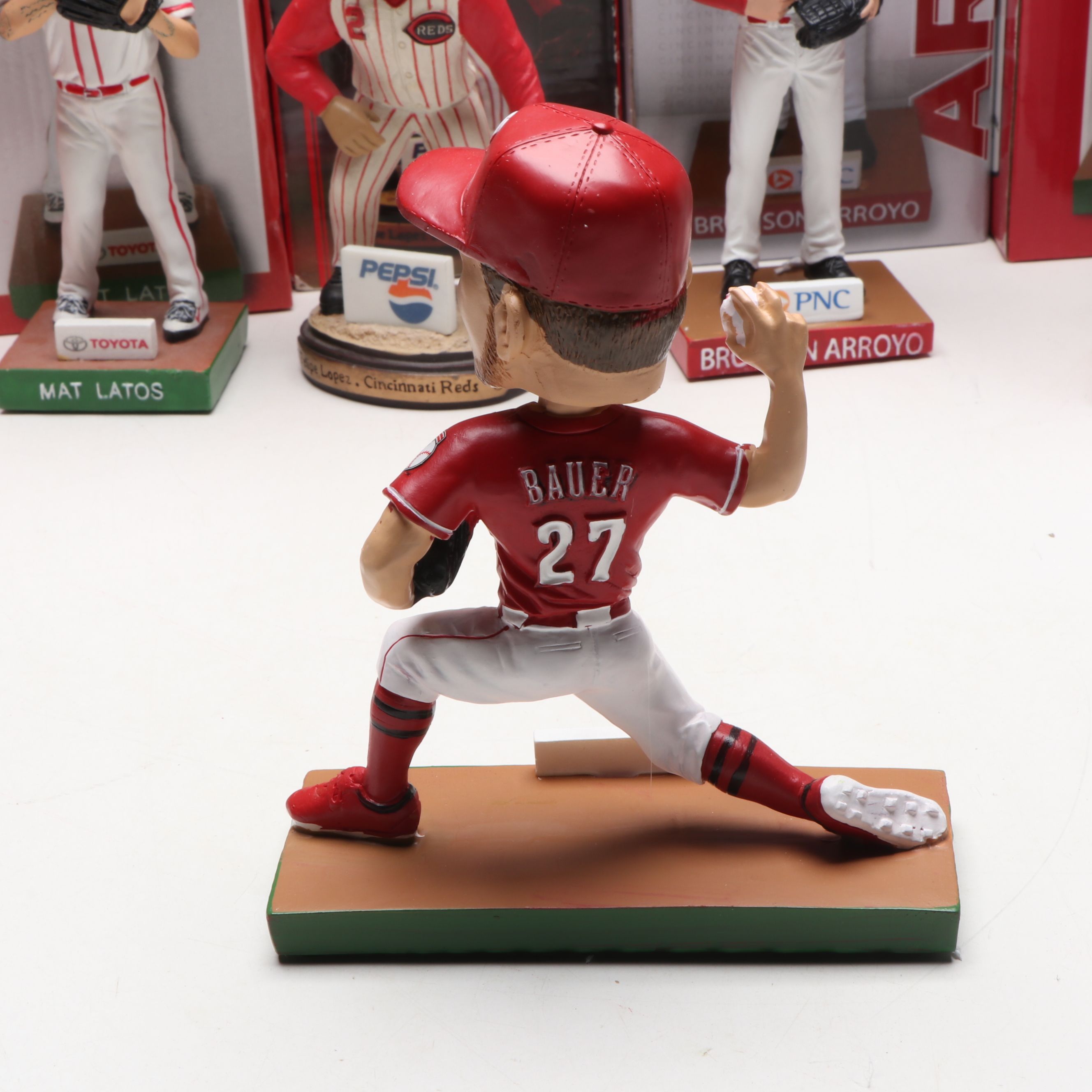 Zack Cozart, Tom Browning, Felipe Lopez and More Cincinnati Reds Bobbleheads