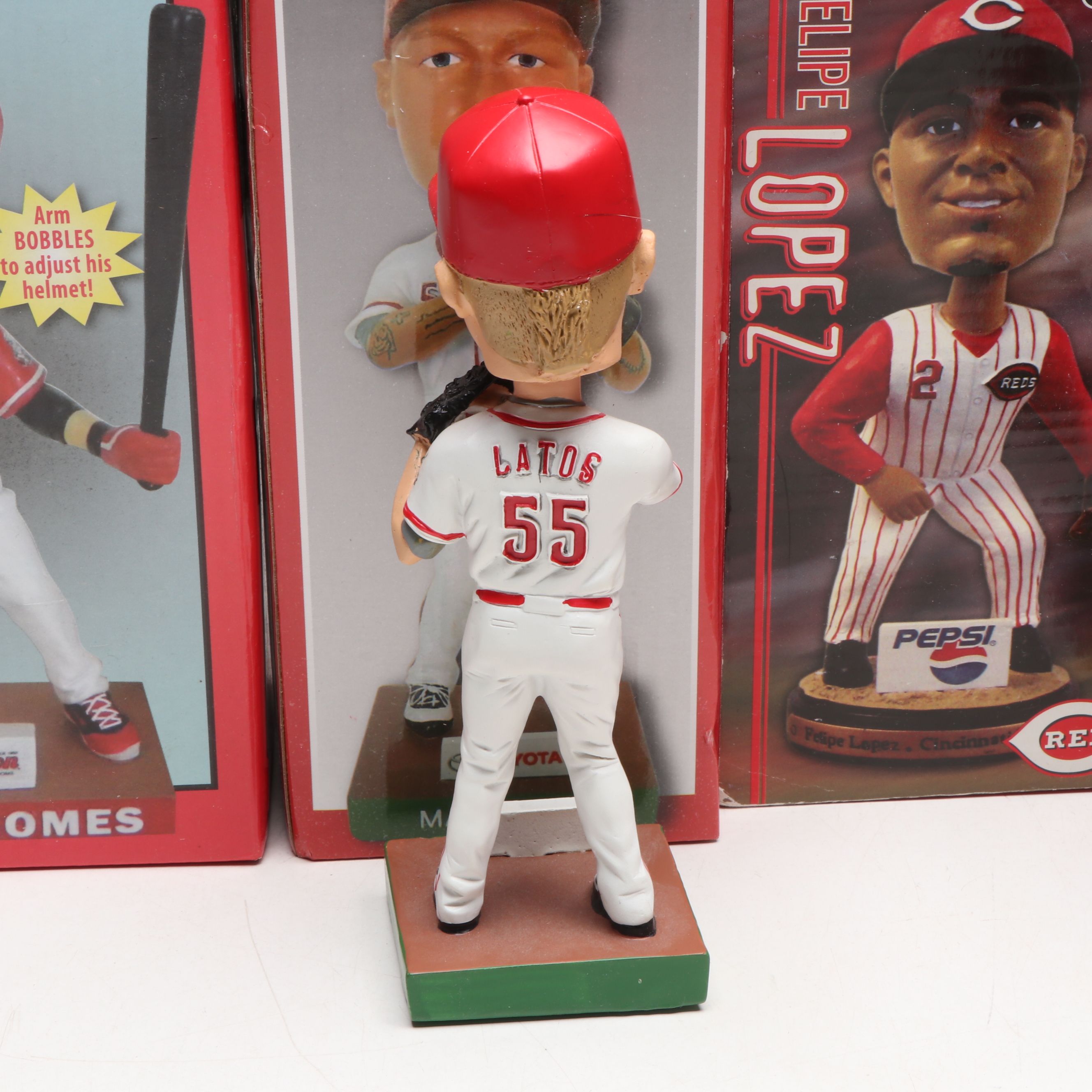 Zack Cozart, Tom Browning, Felipe Lopez and More Cincinnati Reds Bobbleheads