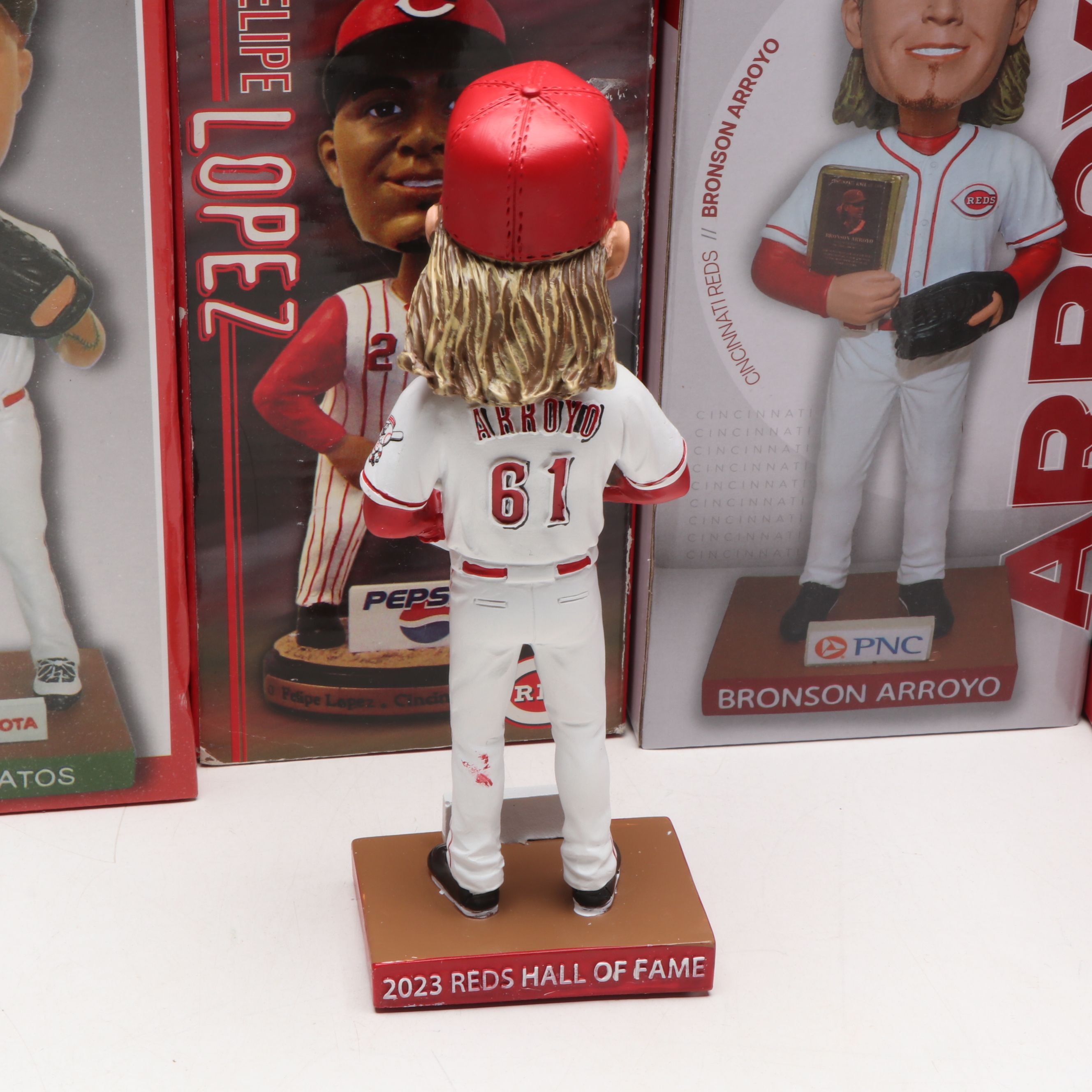 Zack Cozart, Tom Browning, Felipe Lopez and More Cincinnati Reds Bobbleheads