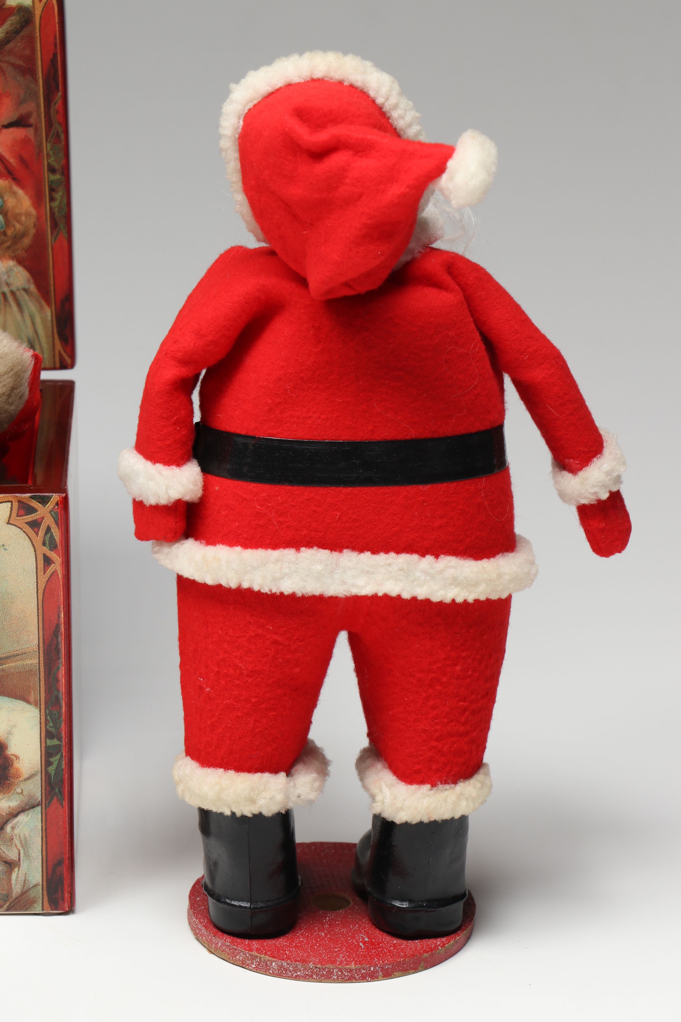 Lenci and Other Sants with St. Nicholas Musical Jack-in-the-Box