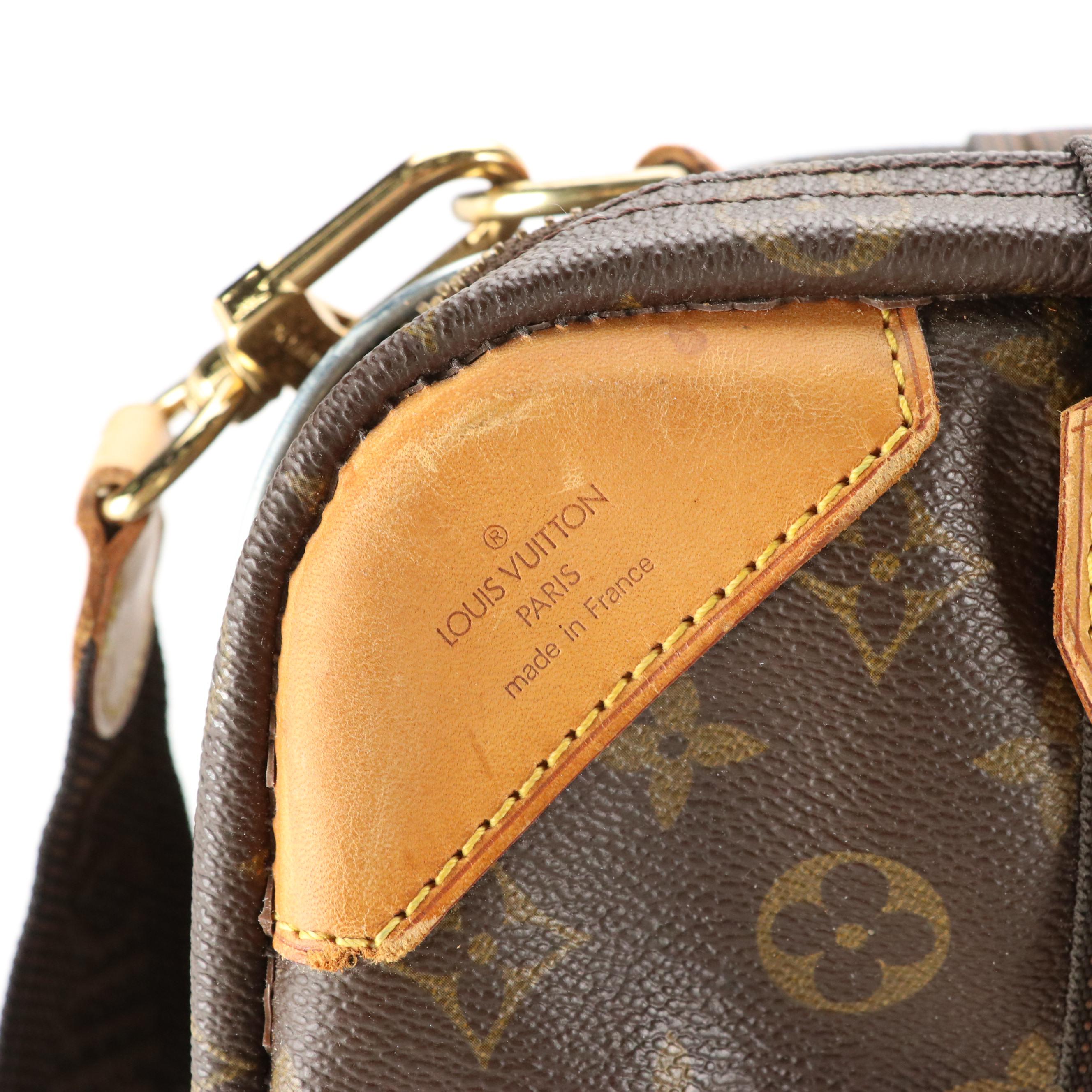 Louis Vuitton Satellite 53 Suitcase in Monogram Coated Canvas and Leather Trim