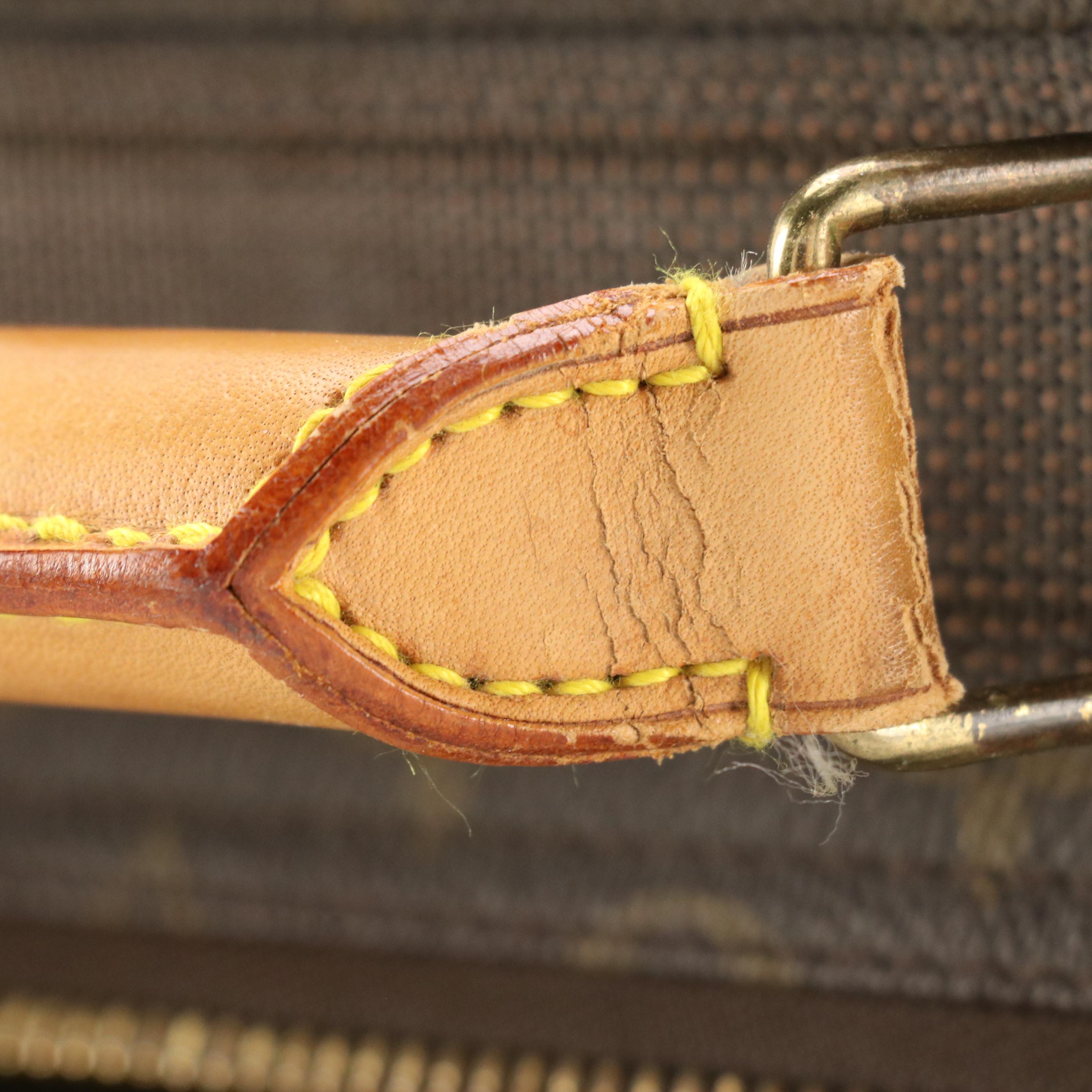 Louis Vuitton Satellite 53 Suitcase in Monogram Coated Canvas and Leather Trim