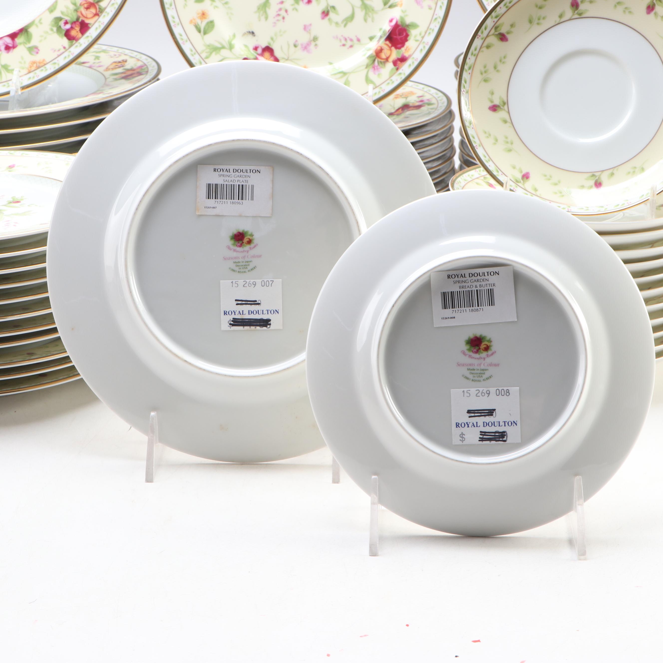 Royal Albert "Spring Garden" China Dinnerware, 2002-2004