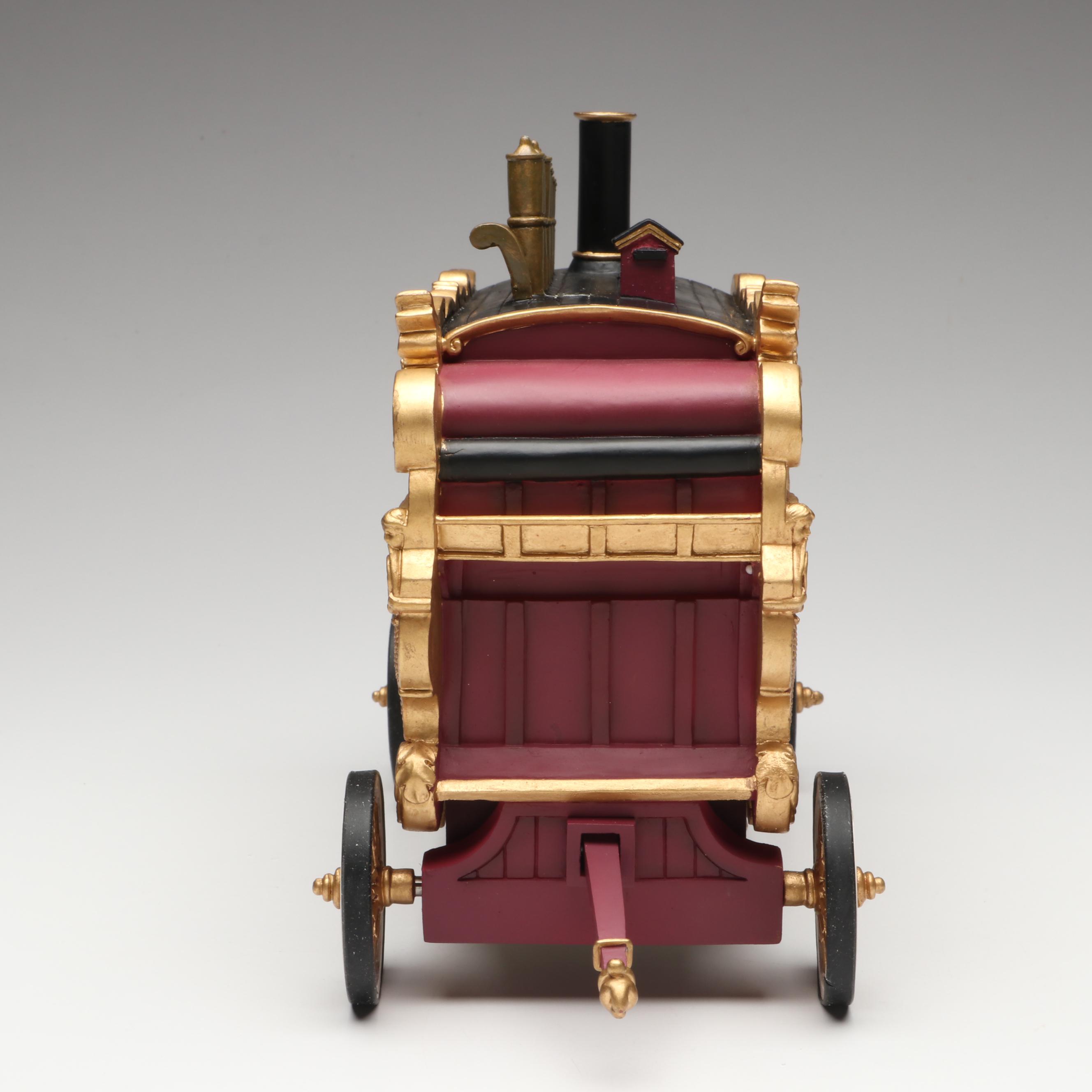 San Francisco Music Box Company "Journey to the Phantom Layer" and Circus Wagon