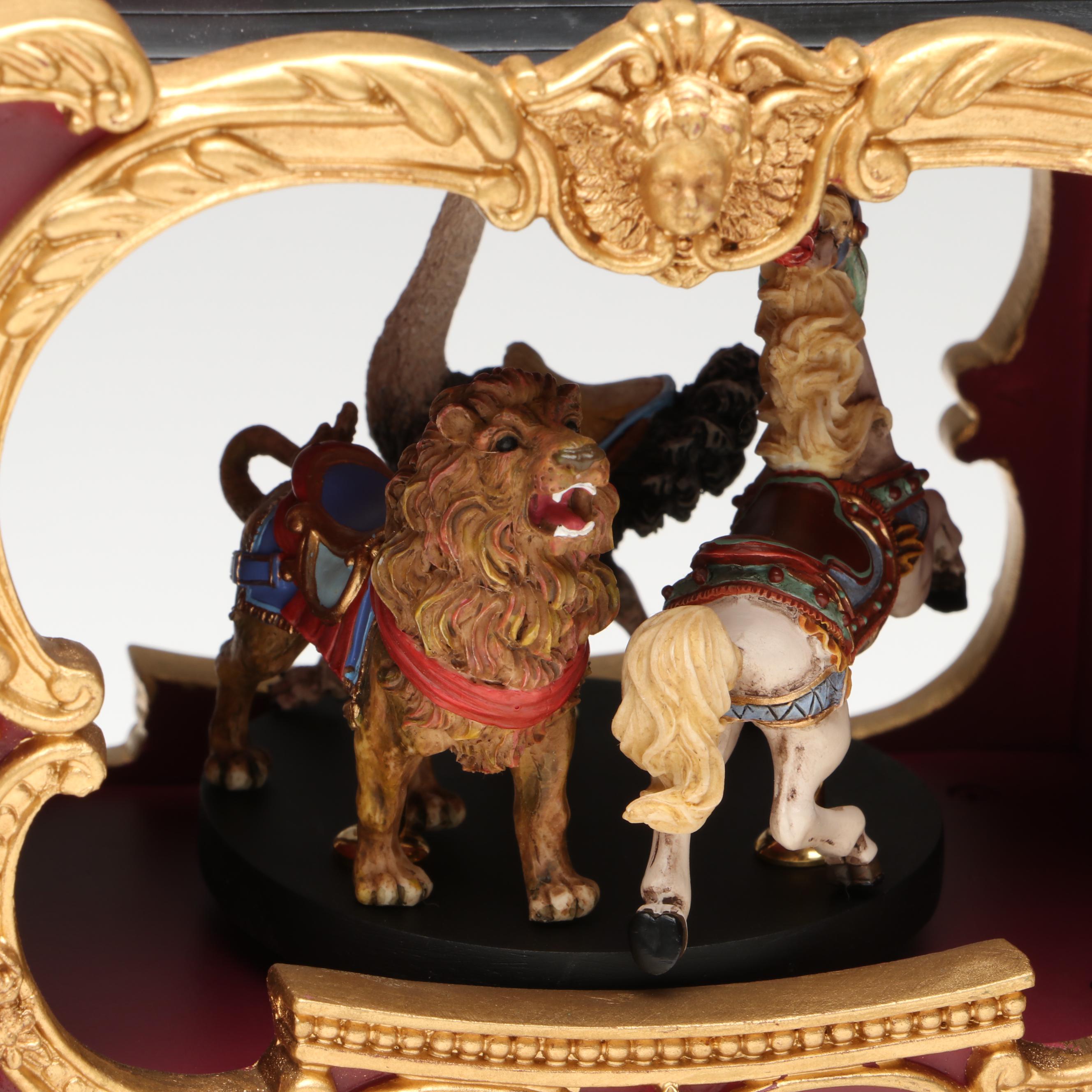 San Francisco Music Box Company "Journey to the Phantom Layer" and Circus Wagon