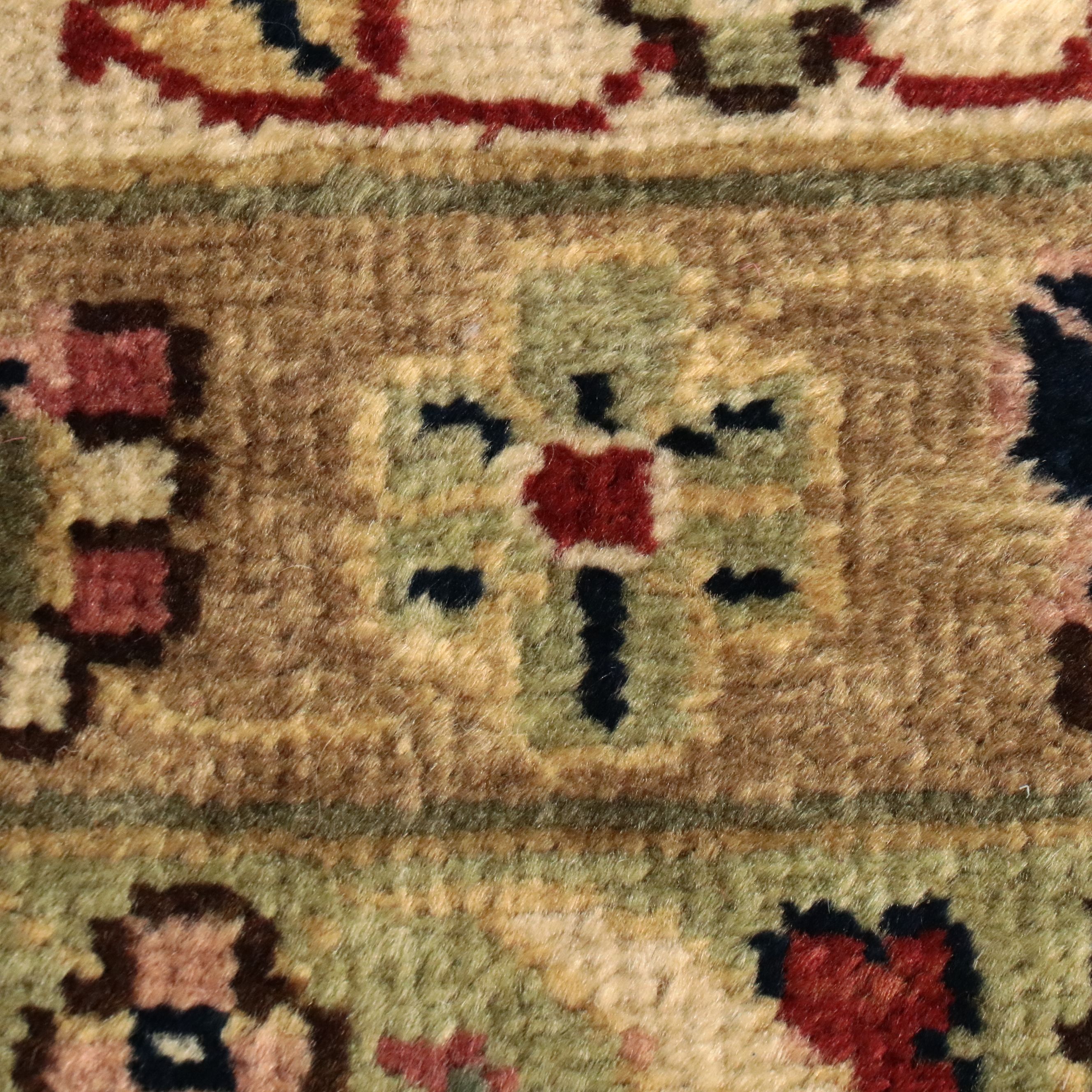 11'8 x 14'8 Hand-Knotted Indian Agra Room-Sized Rug