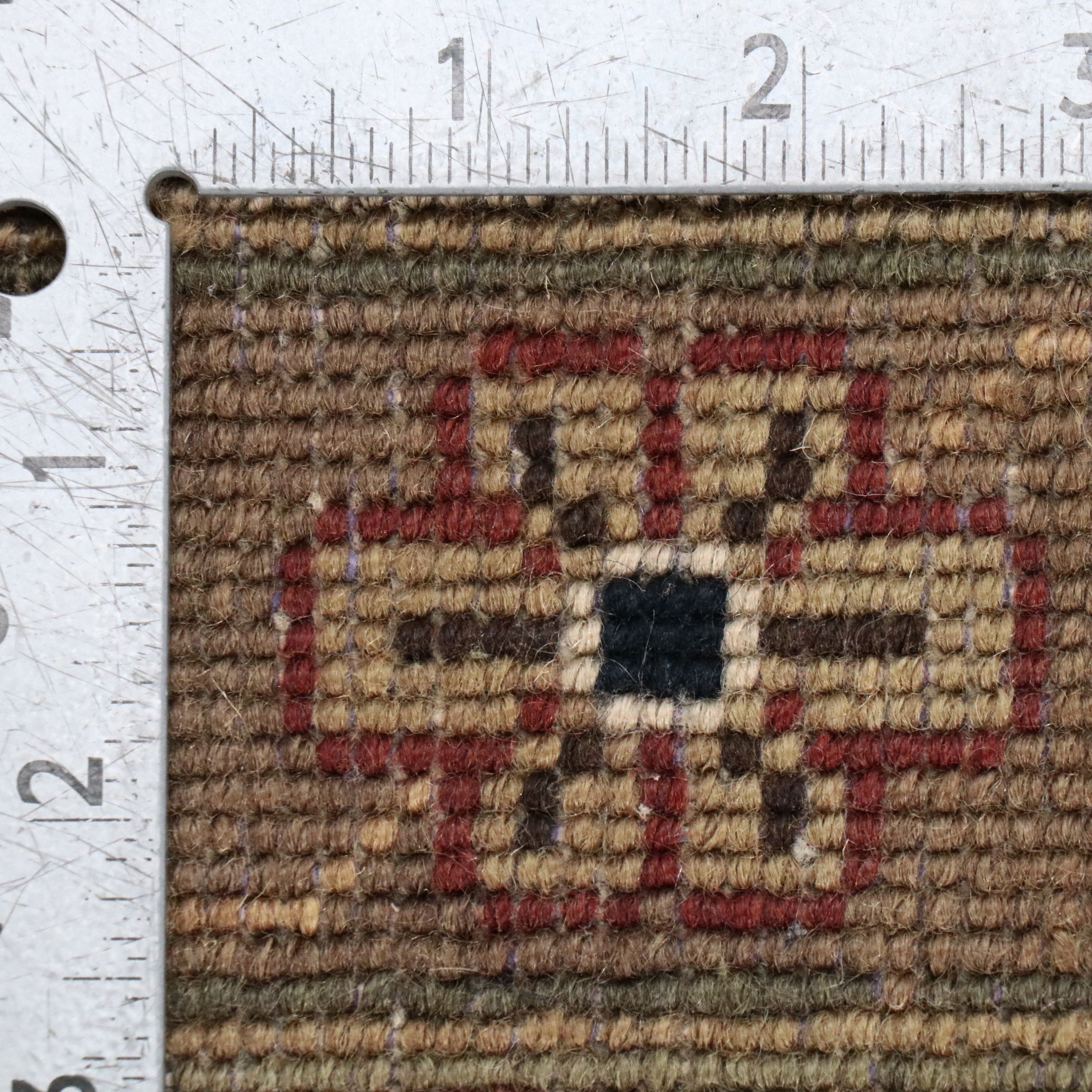 11'8 x 14'8 Hand-Knotted Indian Agra Room-Sized Rug