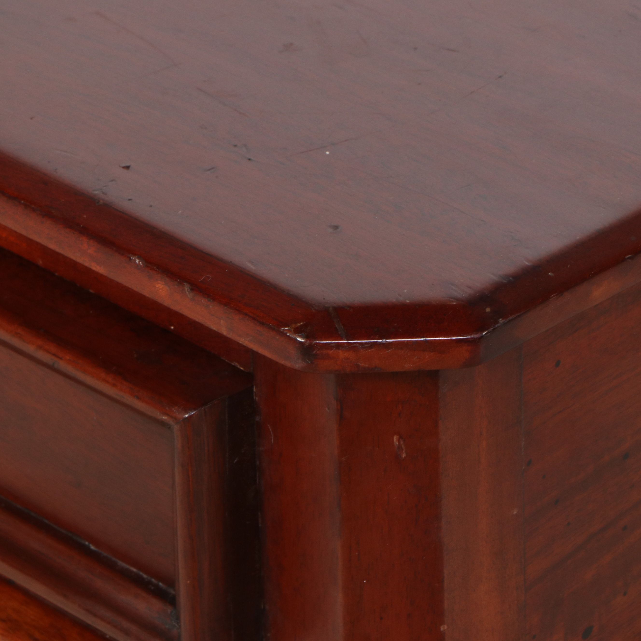 Chippendale Style Mahogany Small Console Table