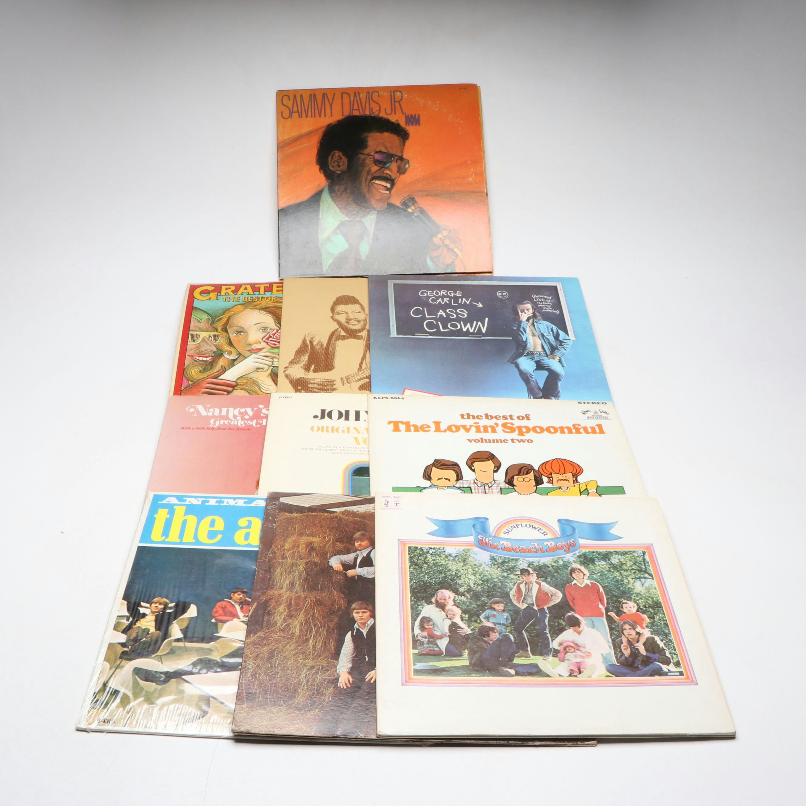 Nancy Sinatra, Isaac Hayes and Other Vinyl Record Albums