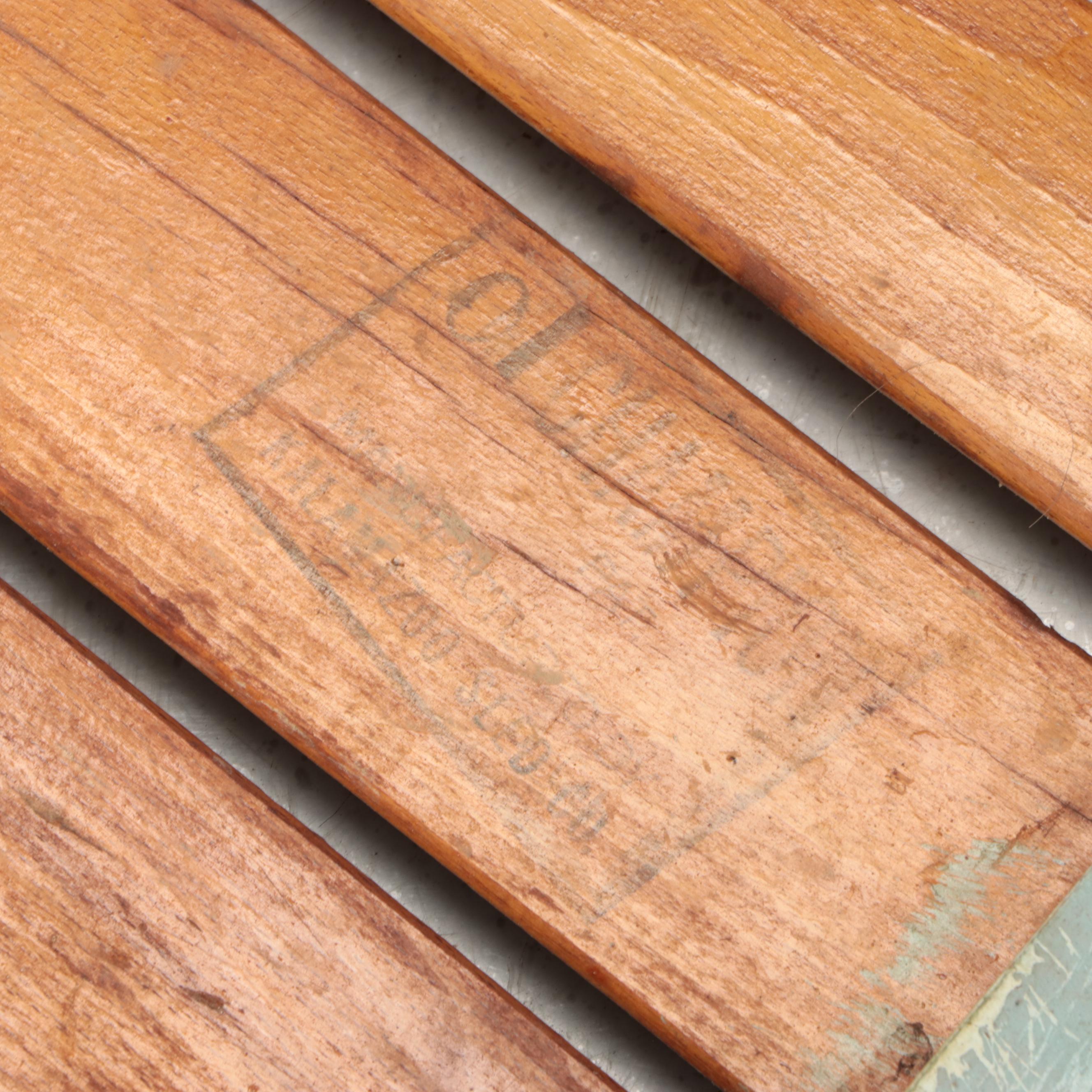 Champion and American Wooden Runner Sleds