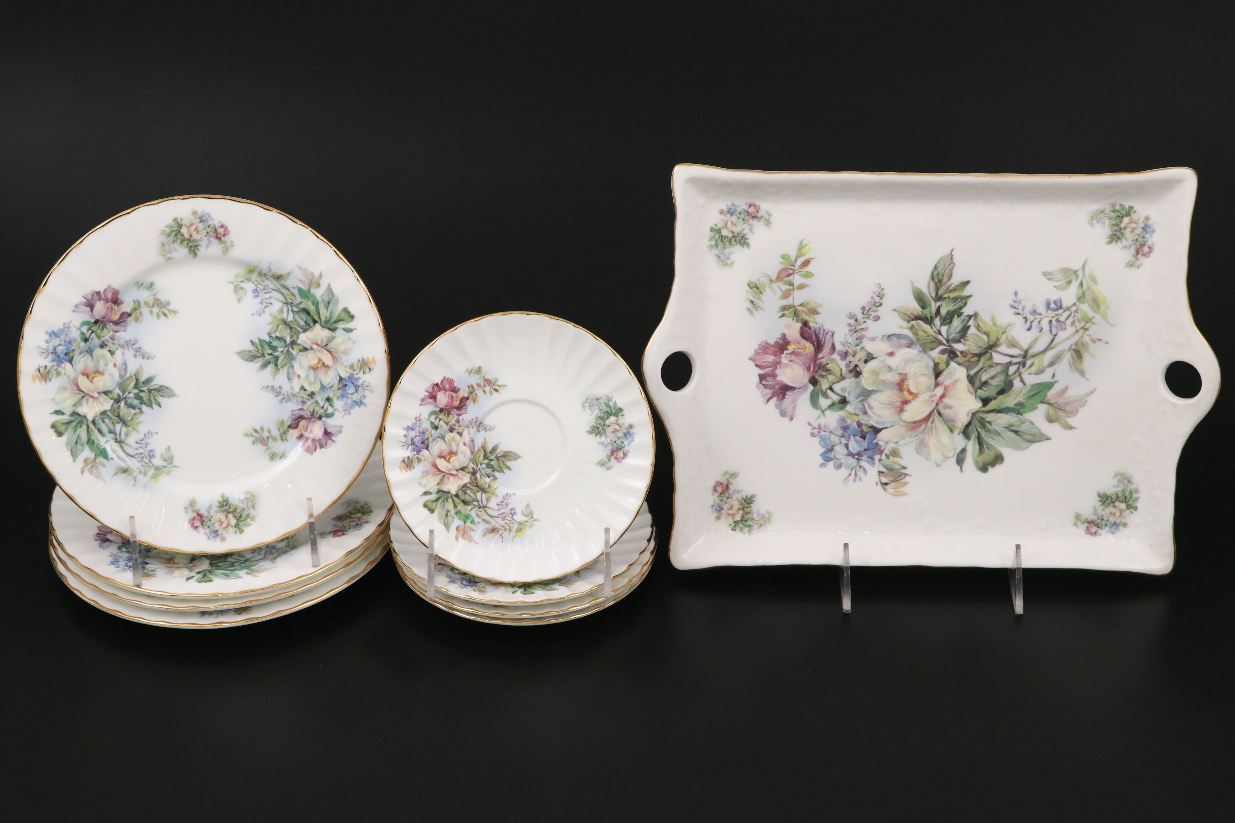 Royal Patrician "Aurora" Porcelain Tea Set and Accessories