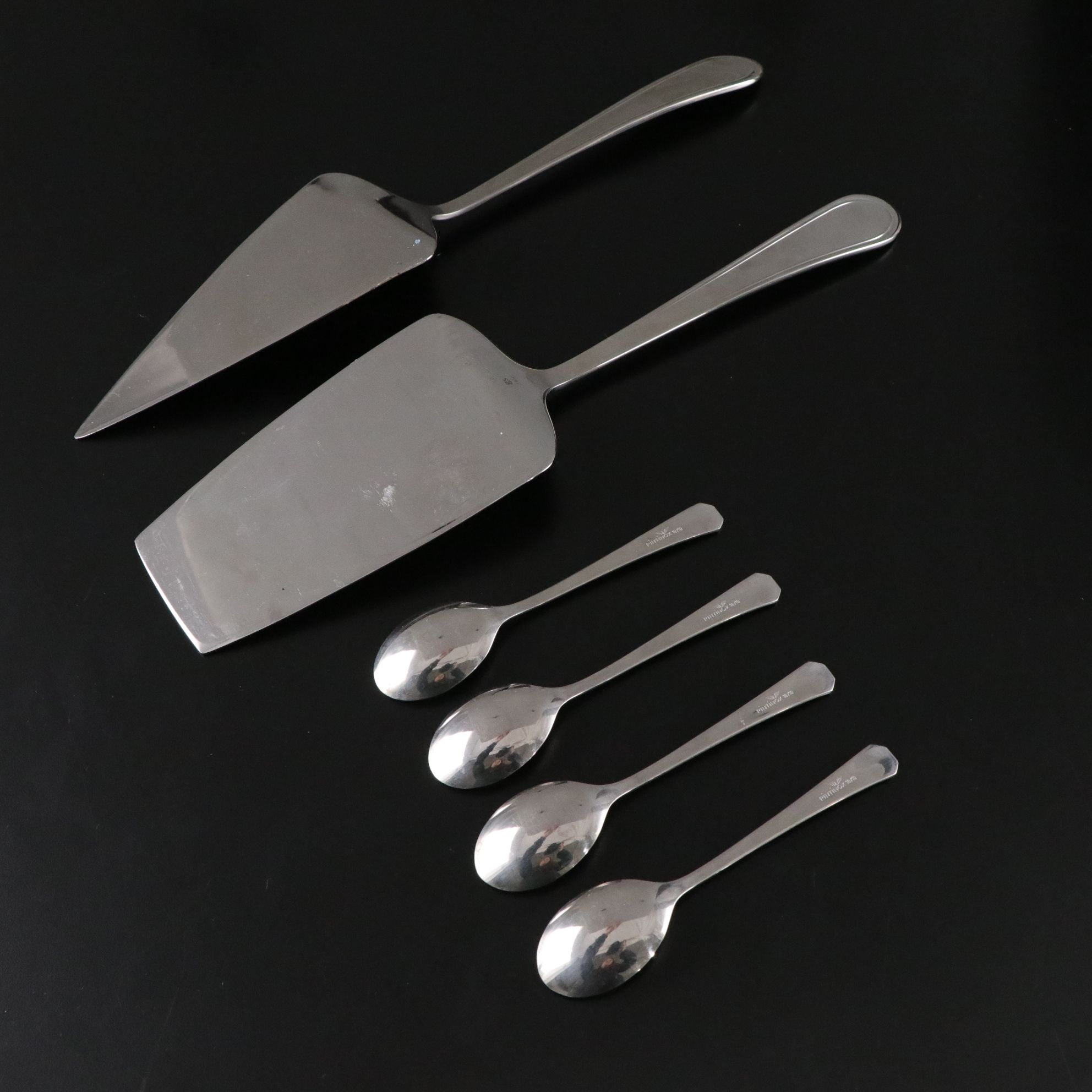 New Martinsville Glass "Flower Basket" Centerpiece Bowl with Other Serveware