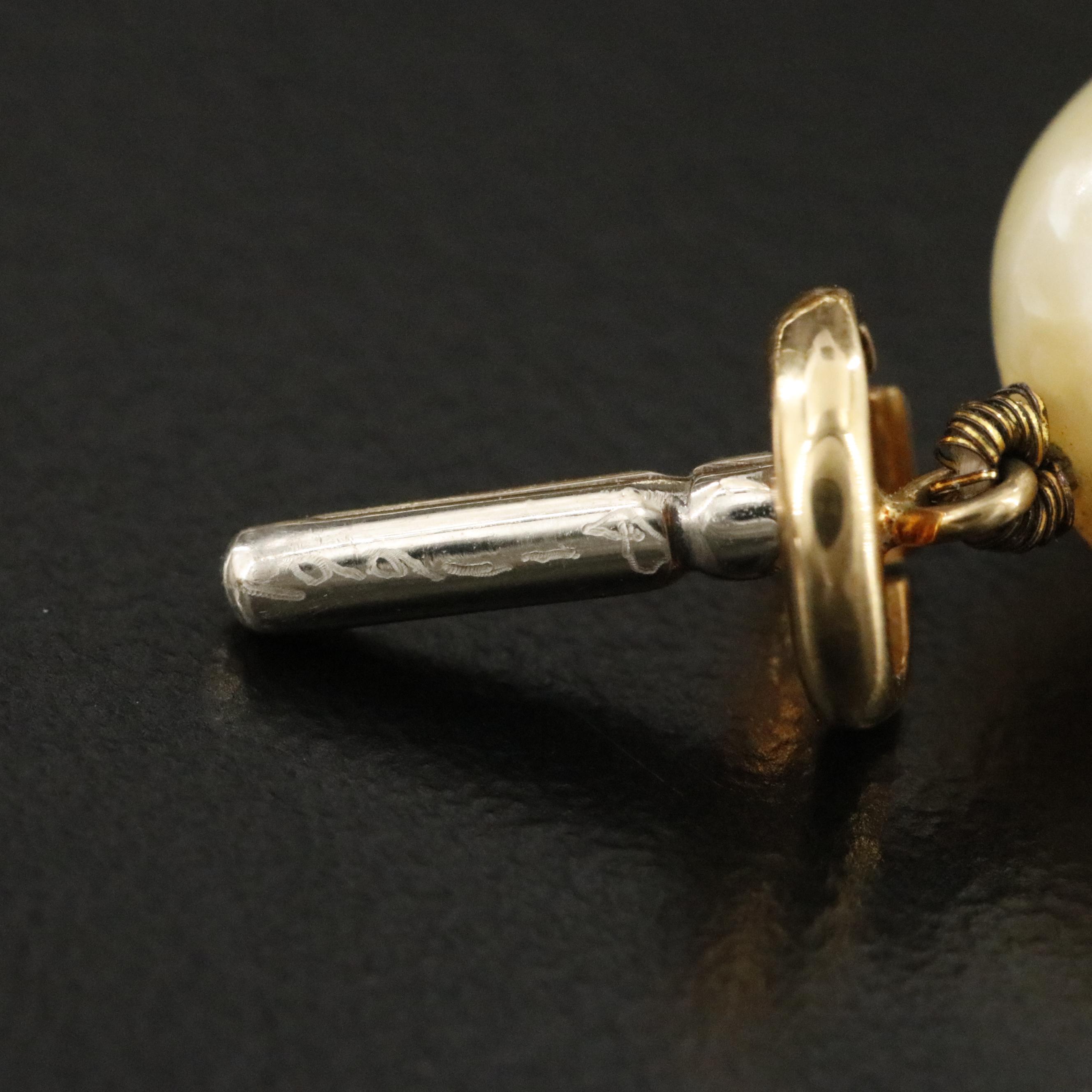 Baroque Pearl Necklace with 18K and 14K Clasp