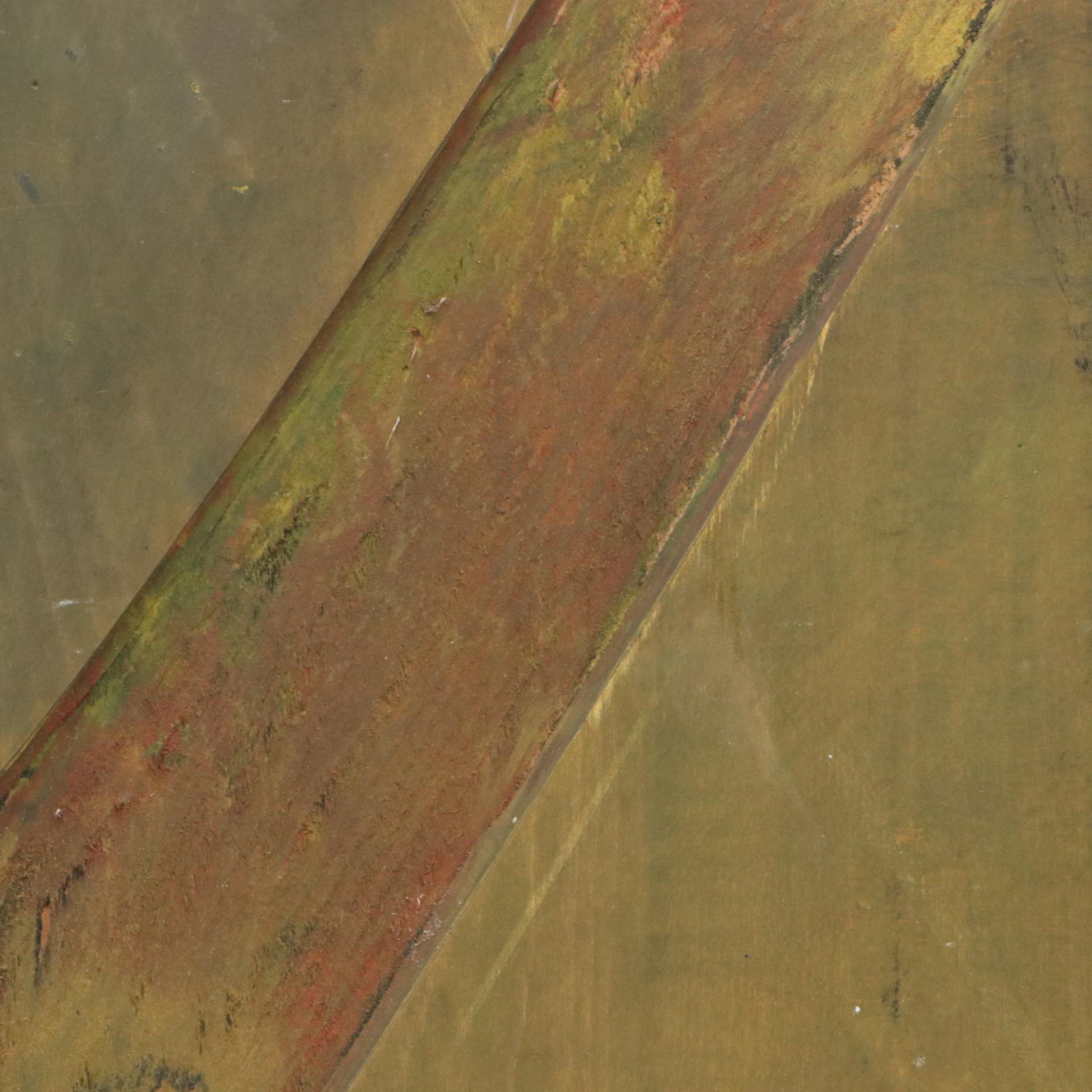 Carved Wood Advertisement/Sign Print Plate, Mid-20th Century