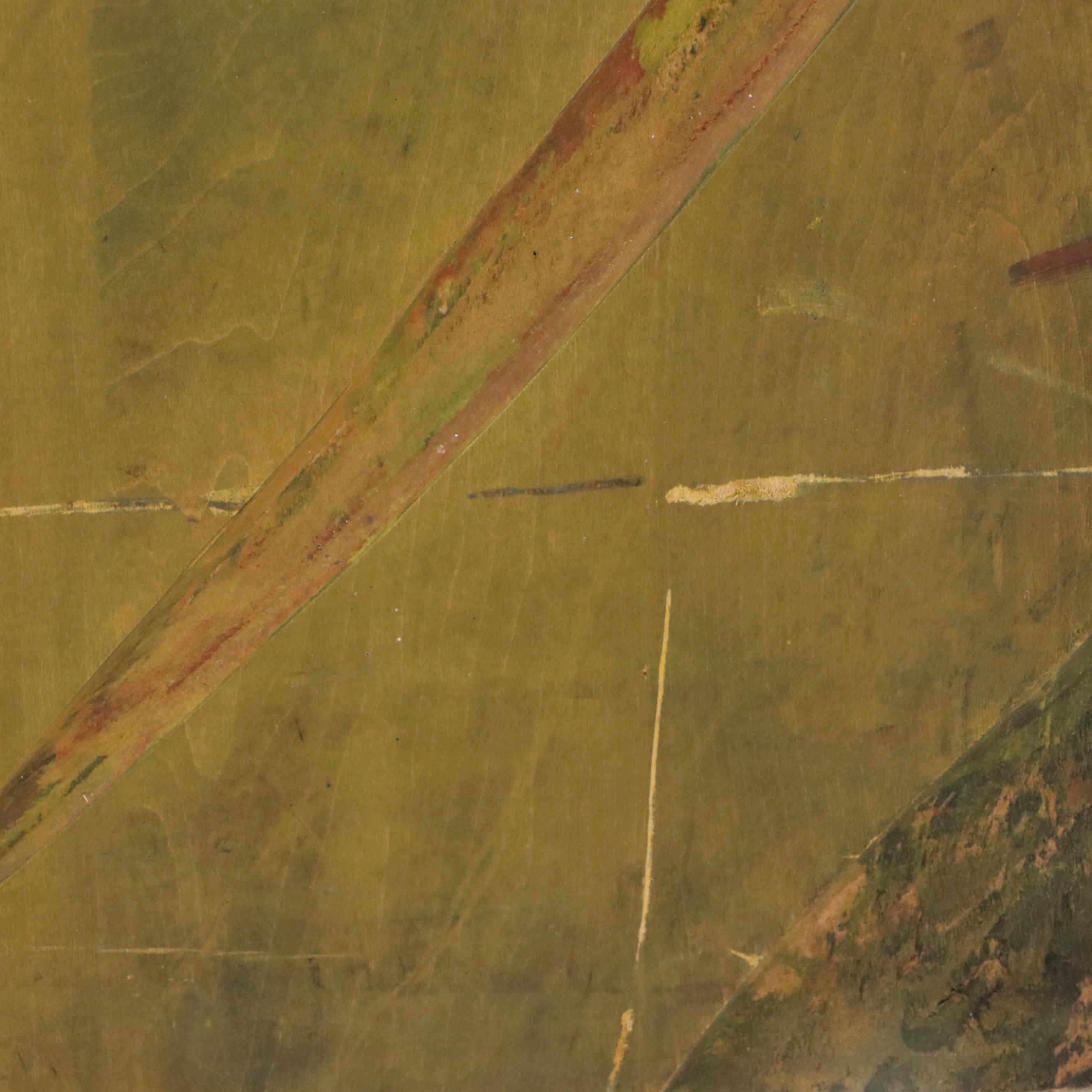 Carved Wood Advertisement/Sign Print Plate, Mid-20th Century