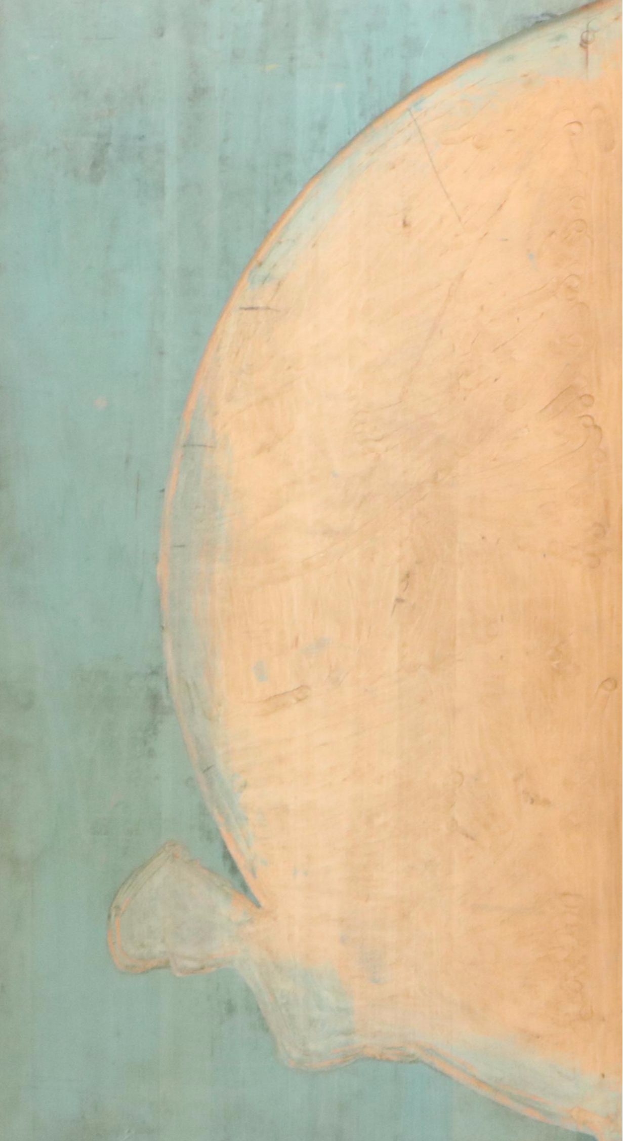 Carved Wood Advertisement/Sign Print Plate, Mid-20th Century