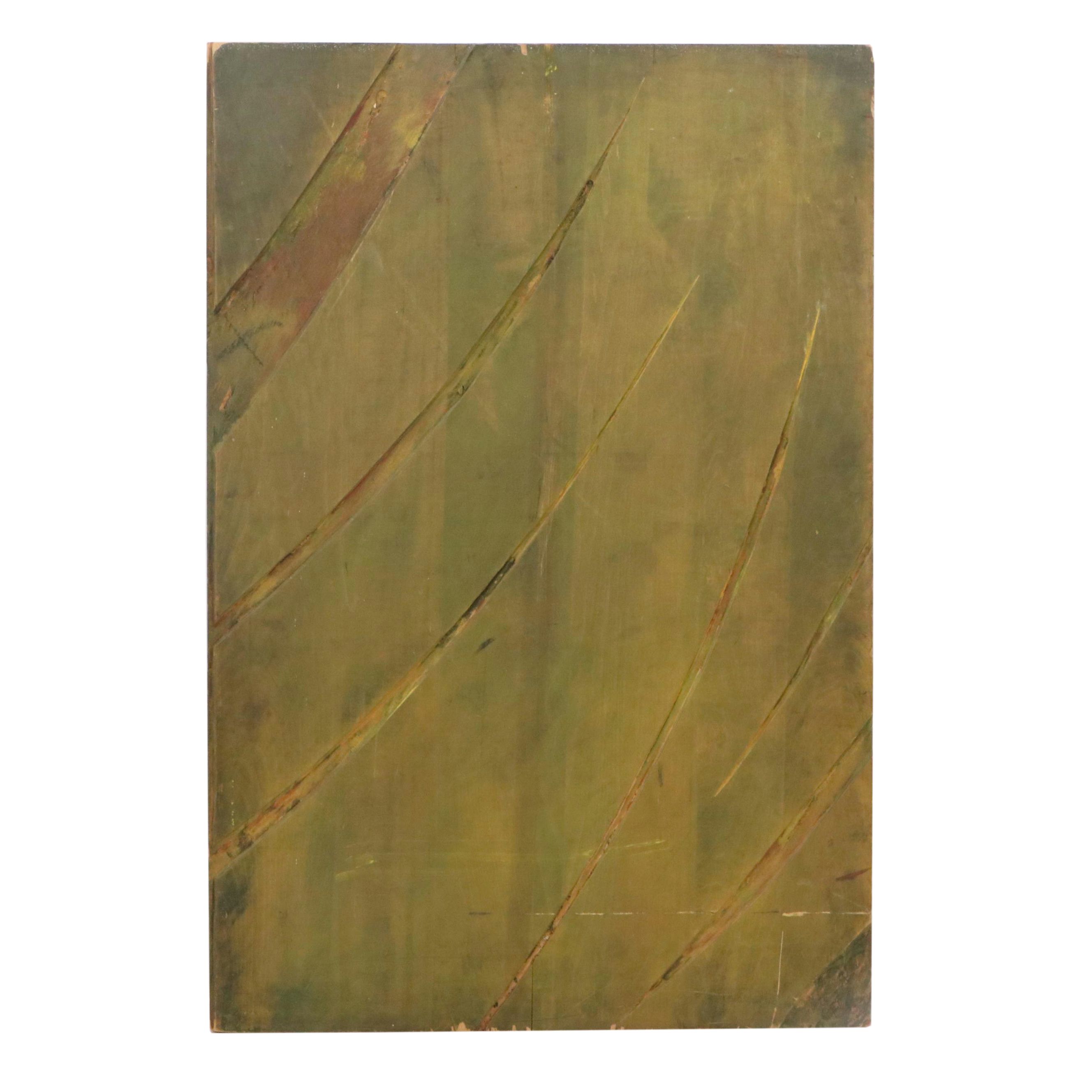 Carved Wood Advertisement/Sign Print Plate, Mid-20th Century