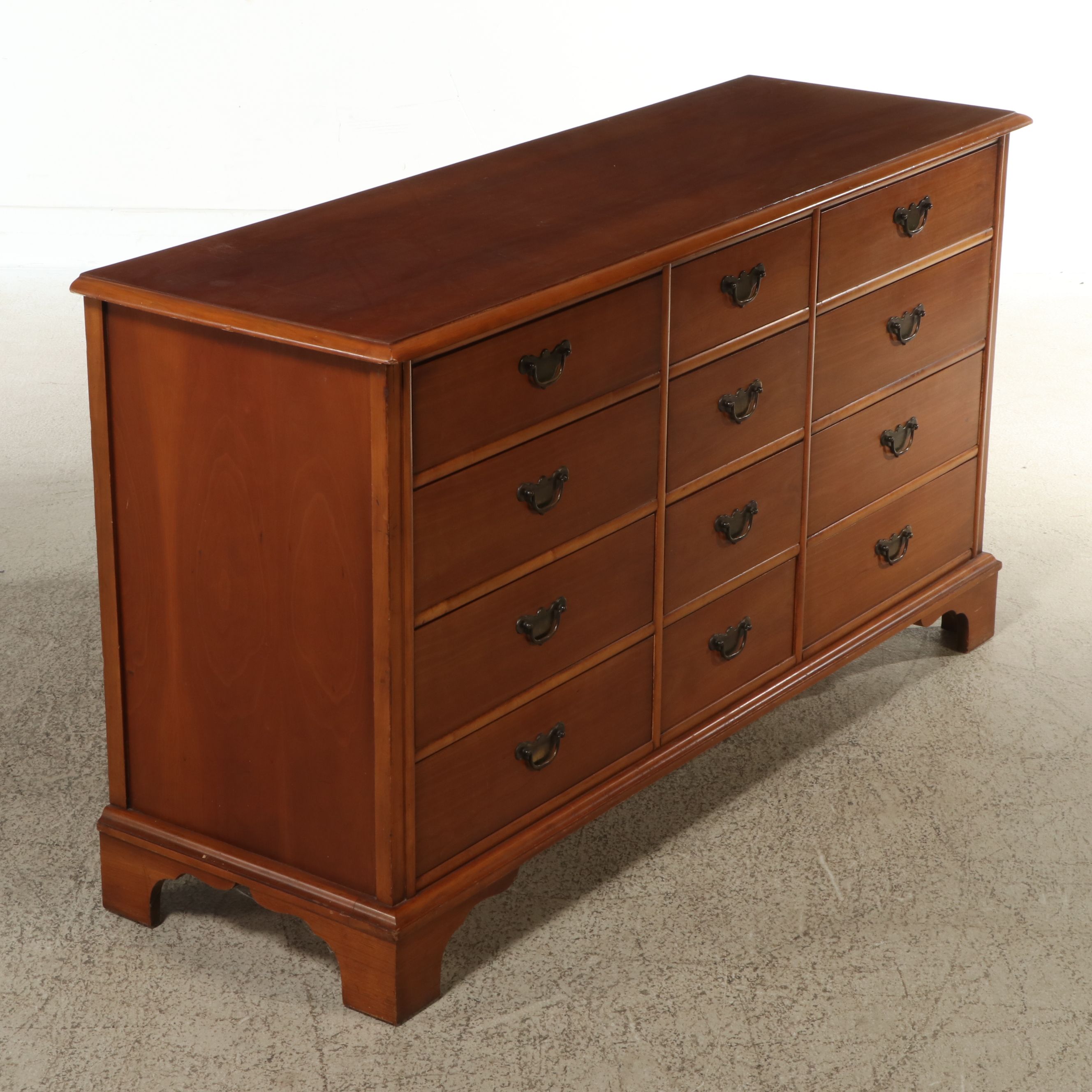 Kent-Coffey "The Bedford" Walnut Chest of Drawers