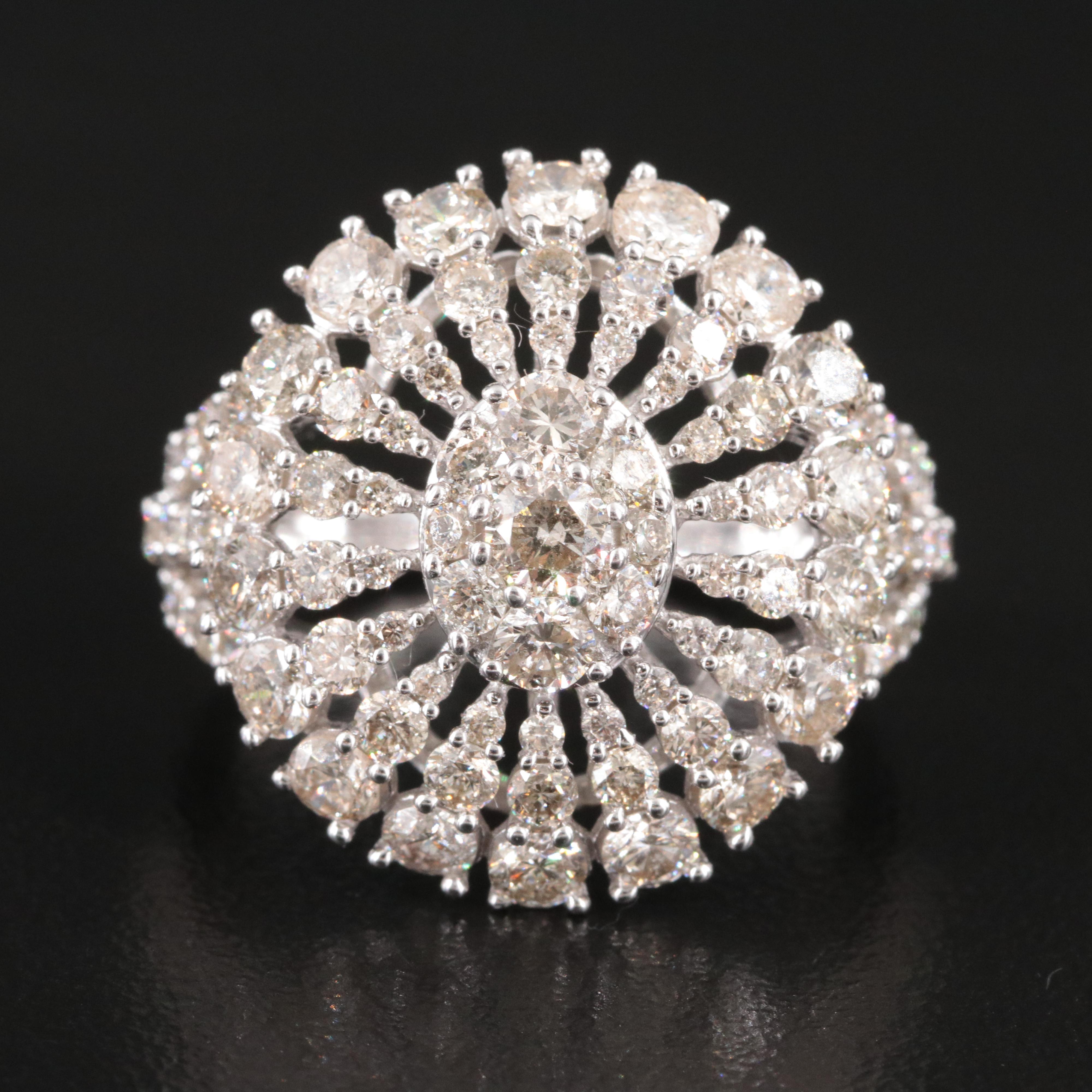 10K 2.80 CTW Diamond Ring