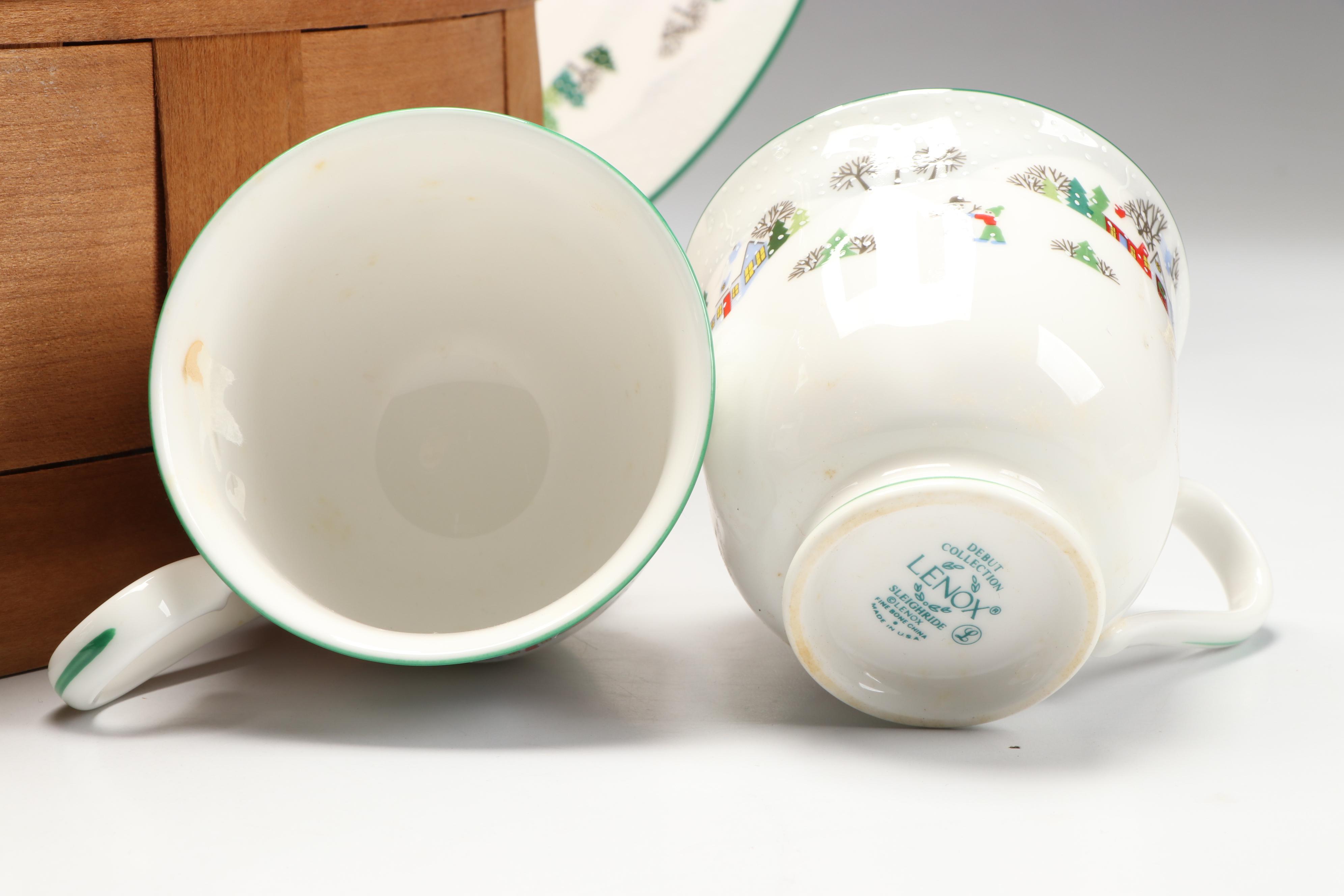 Gorham Crystal Cardinal Votives, Lenox Holiday Dishes and More Christmas Décor