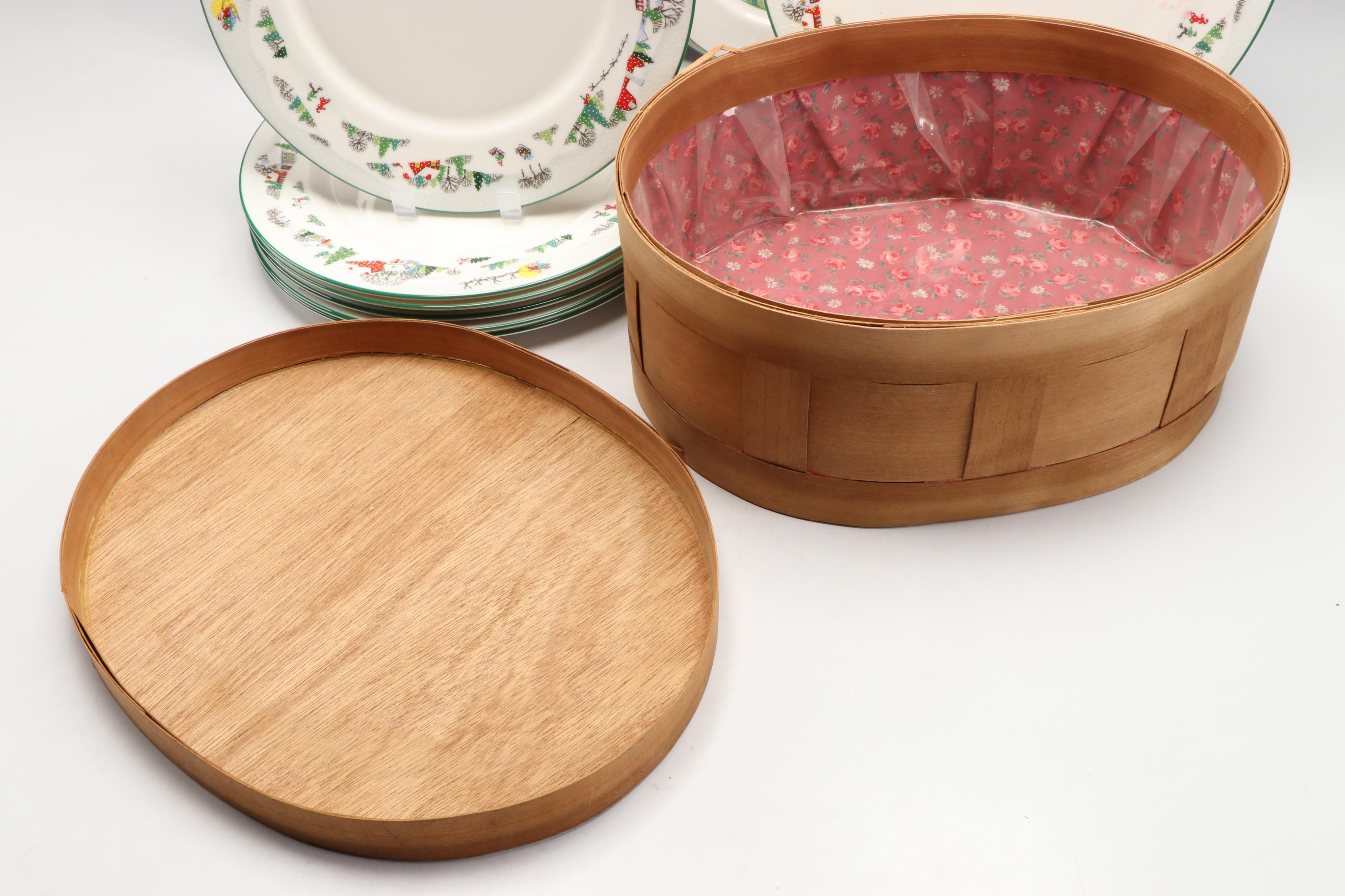 Gorham Crystal Cardinal Votives, Lenox Holiday Dishes and More Christmas Décor