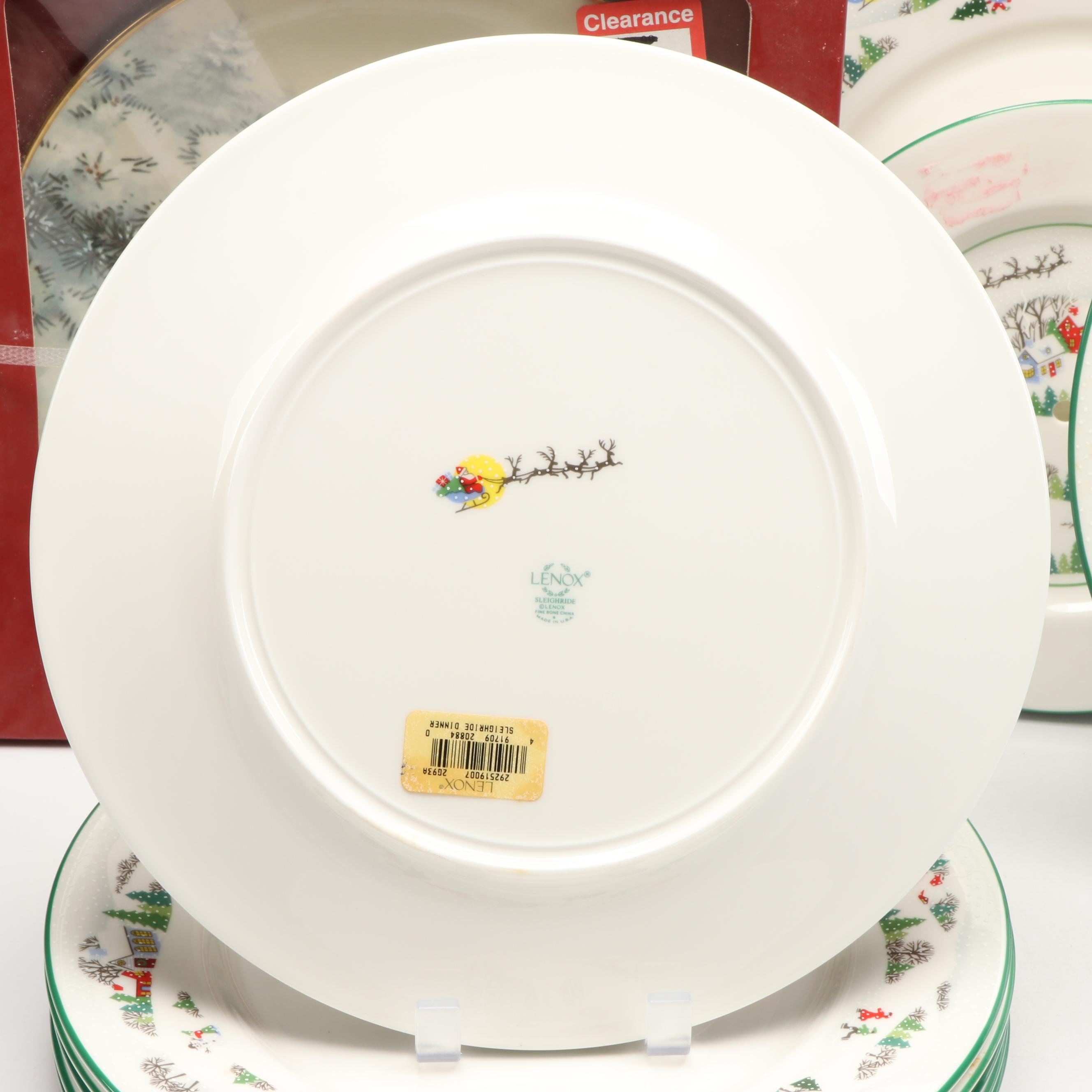 Gorham Crystal Cardinal Votives, Lenox Holiday Dishes and More Christmas Décor