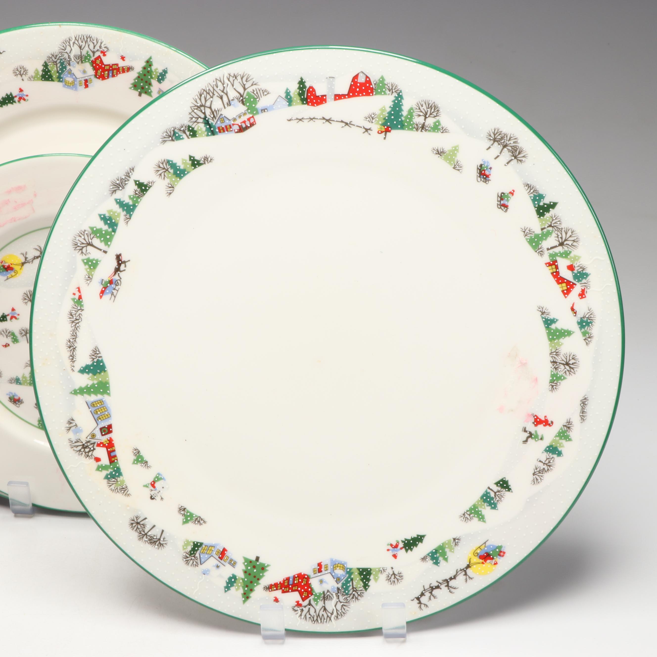 Gorham Crystal Cardinal Votives, Lenox Holiday Dishes and More Christmas Décor