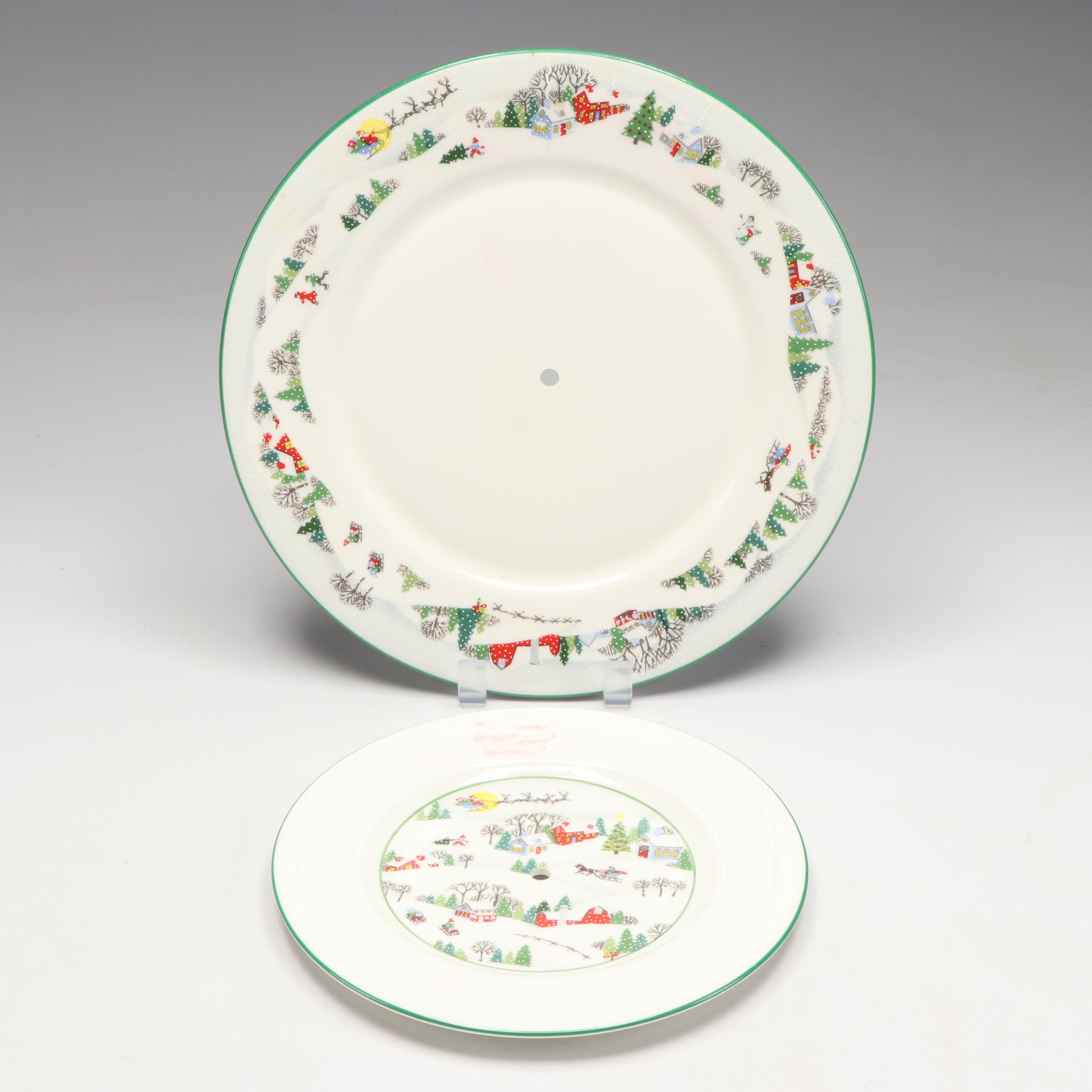 Gorham Crystal Cardinal Votives, Lenox Holiday Dishes and More Christmas Décor