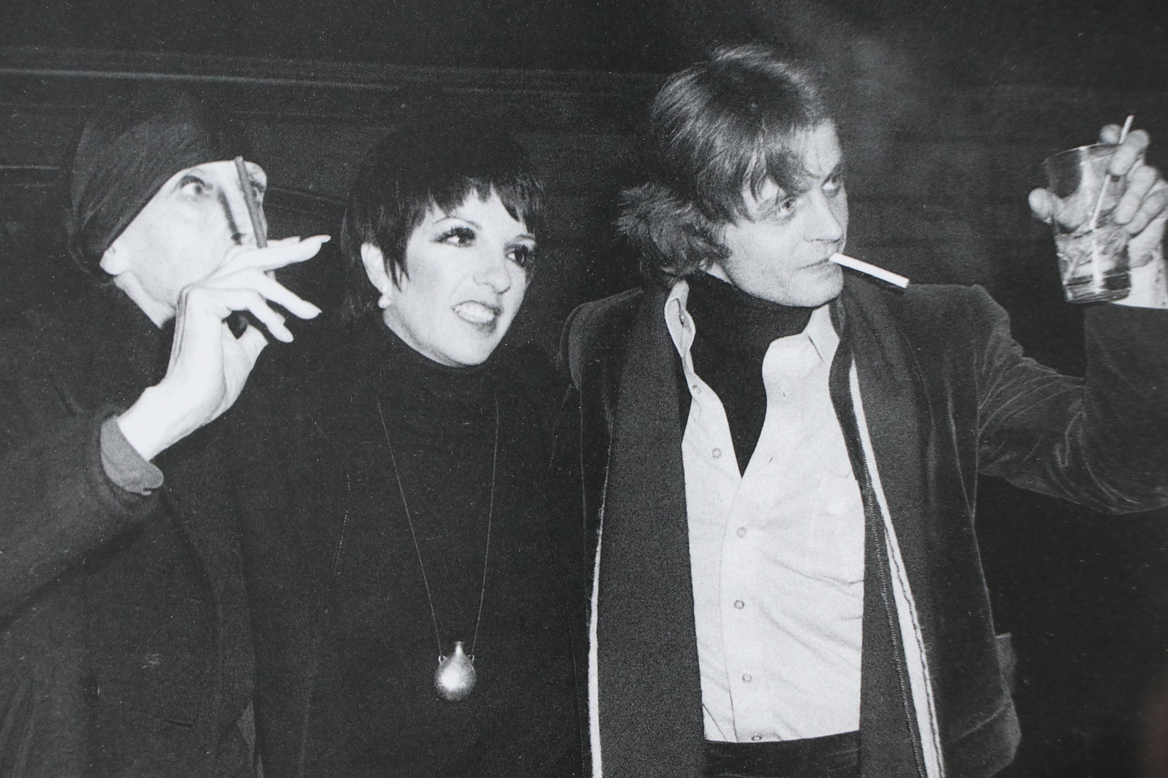 Offset Lithograph of Liza Minnelli and Mikhail Baryshnikov