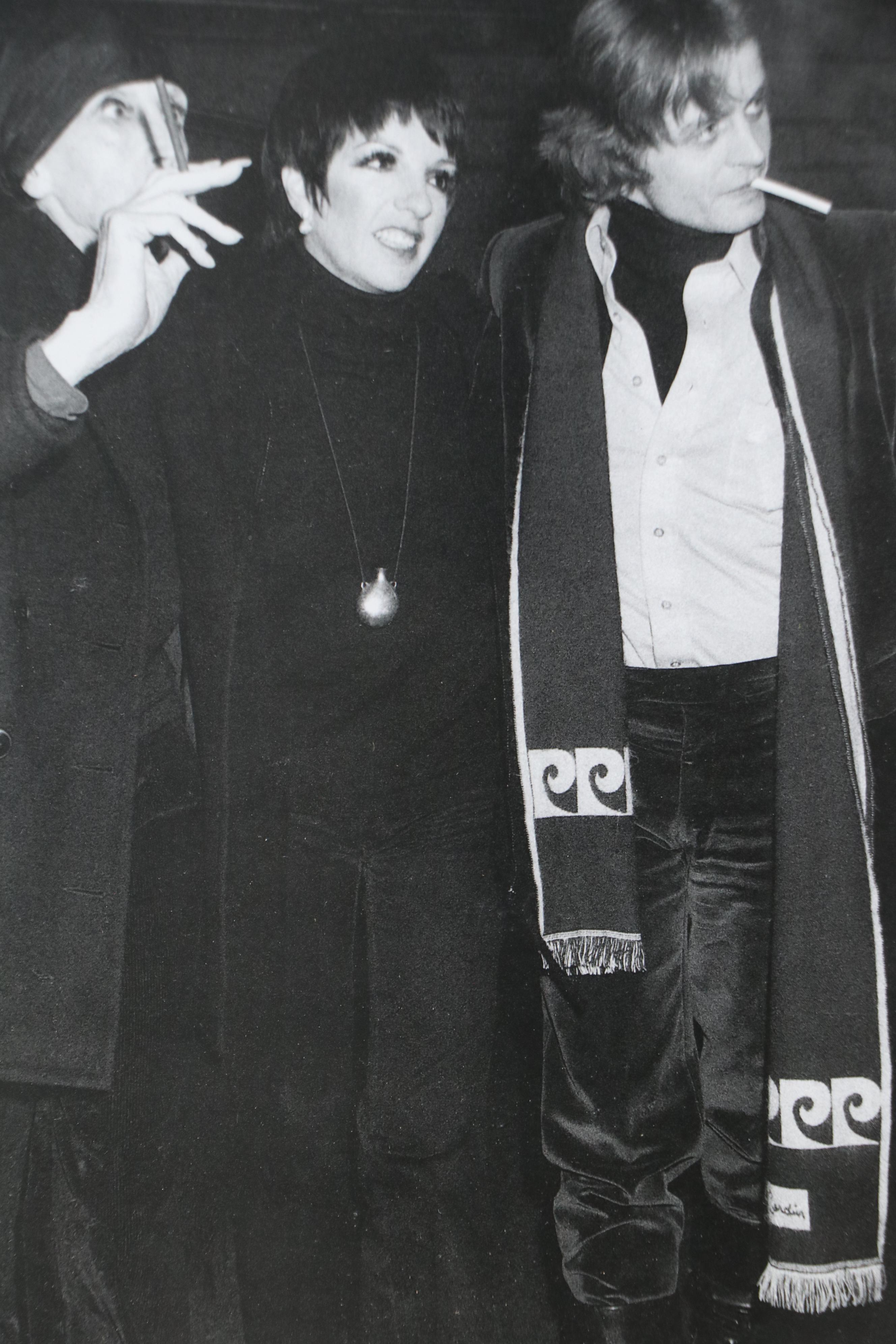 Offset Lithograph of Liza Minnelli and Mikhail Baryshnikov