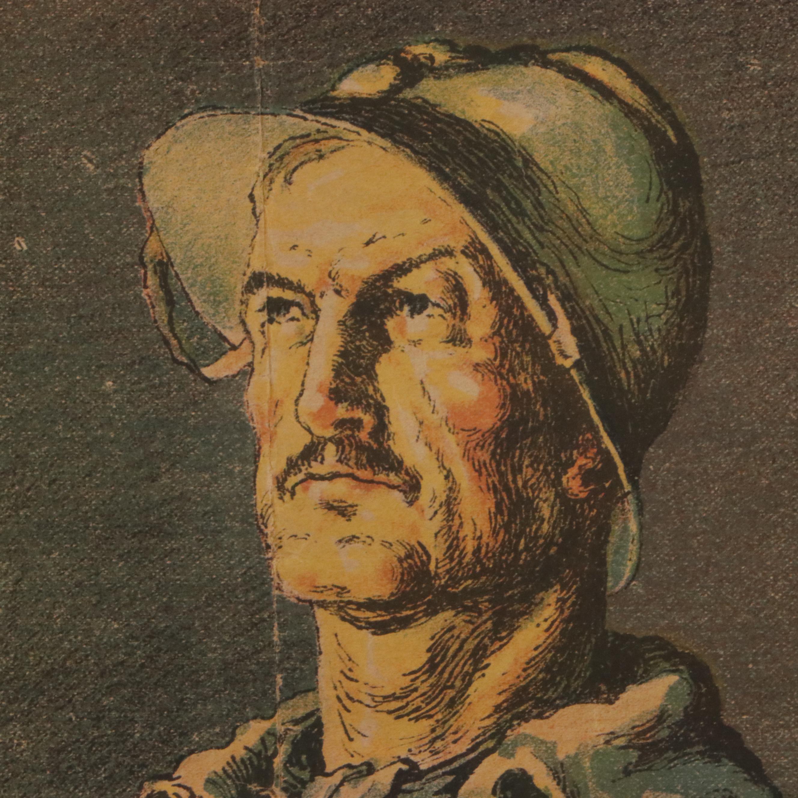 French WWI Color Lithograph Poster After André Devambez, Early 20th Century