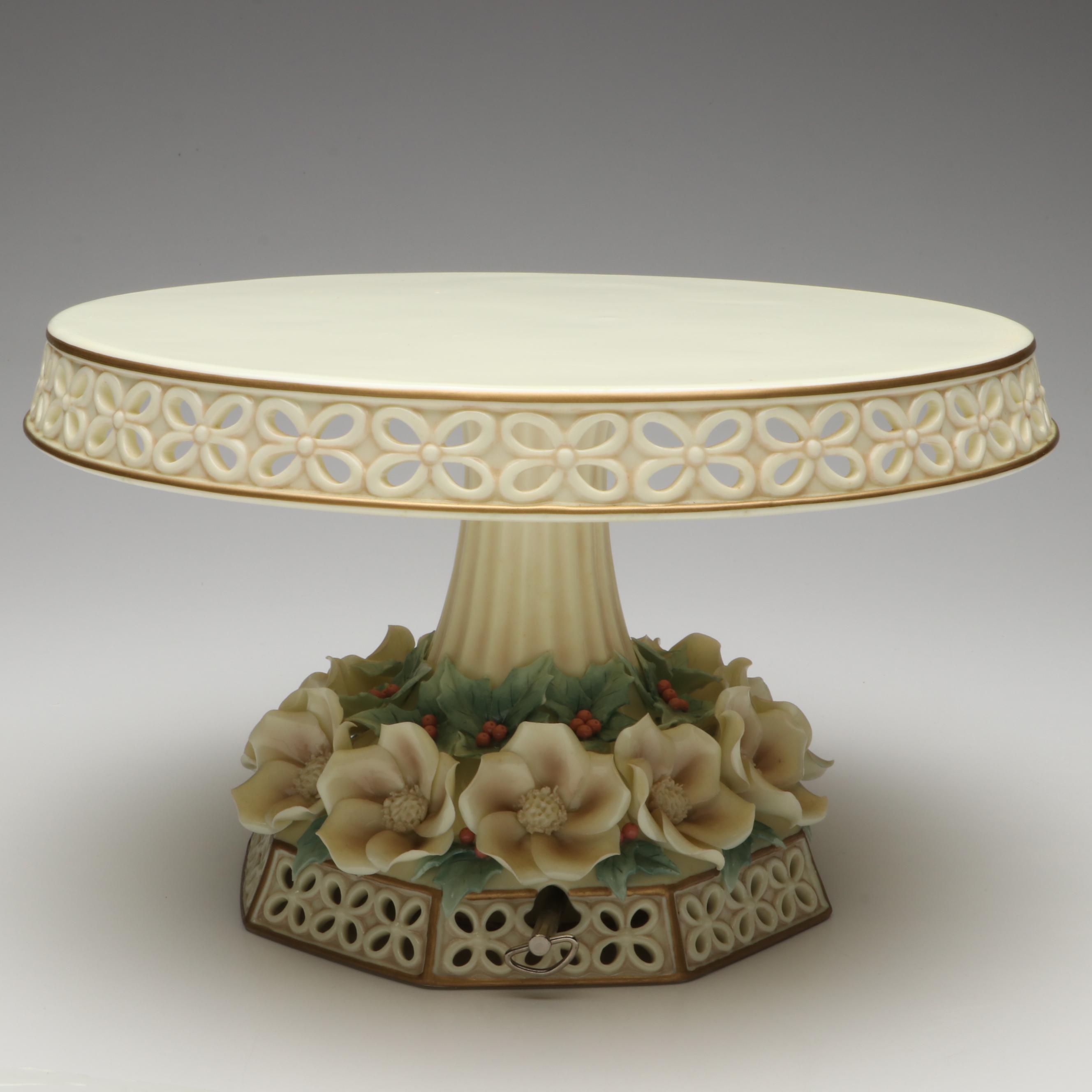 Lenox "American Christmas" Mug Set with Musical Cake Platter and More Décor