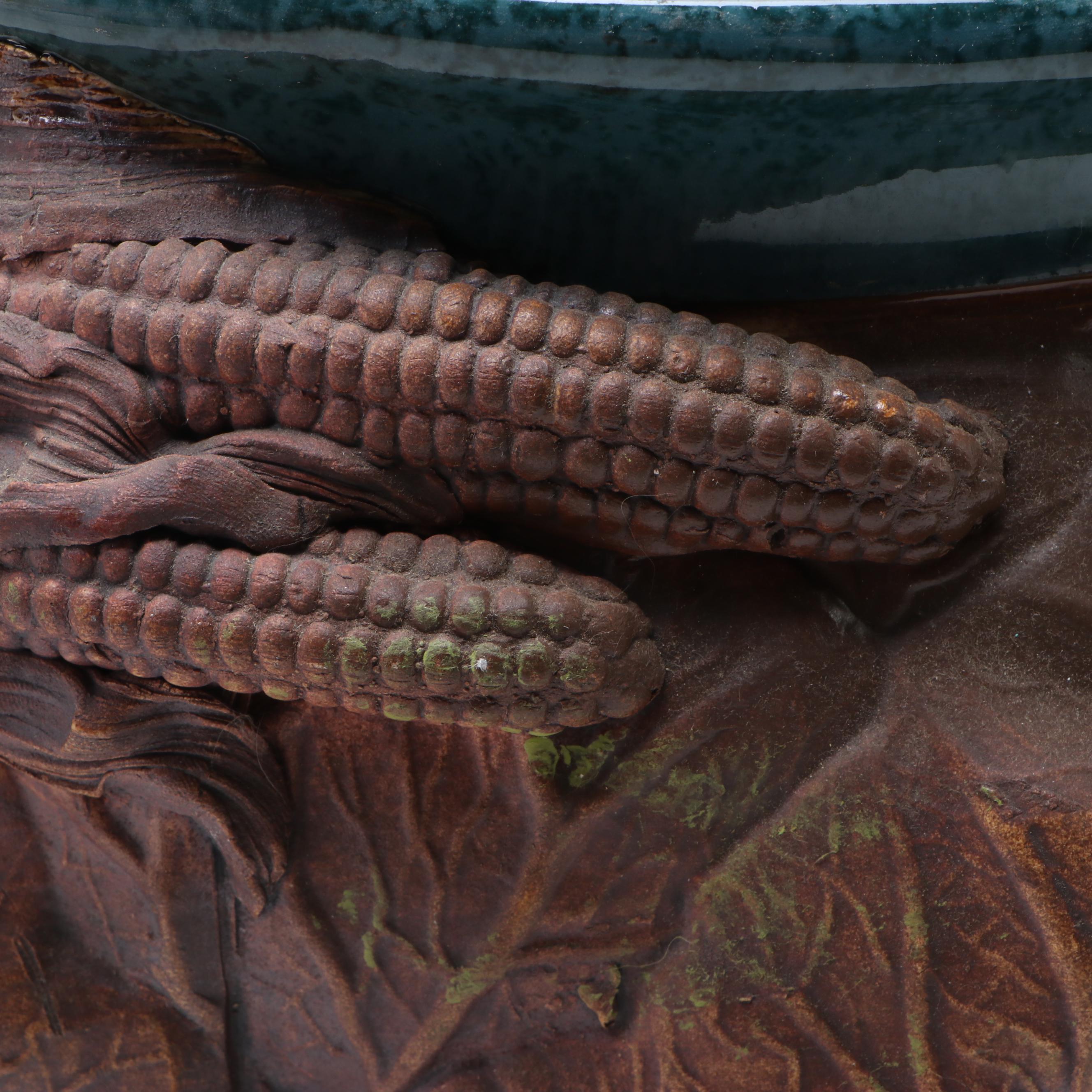 Terrafirma Art Pottery Lidded Bowl, 1995