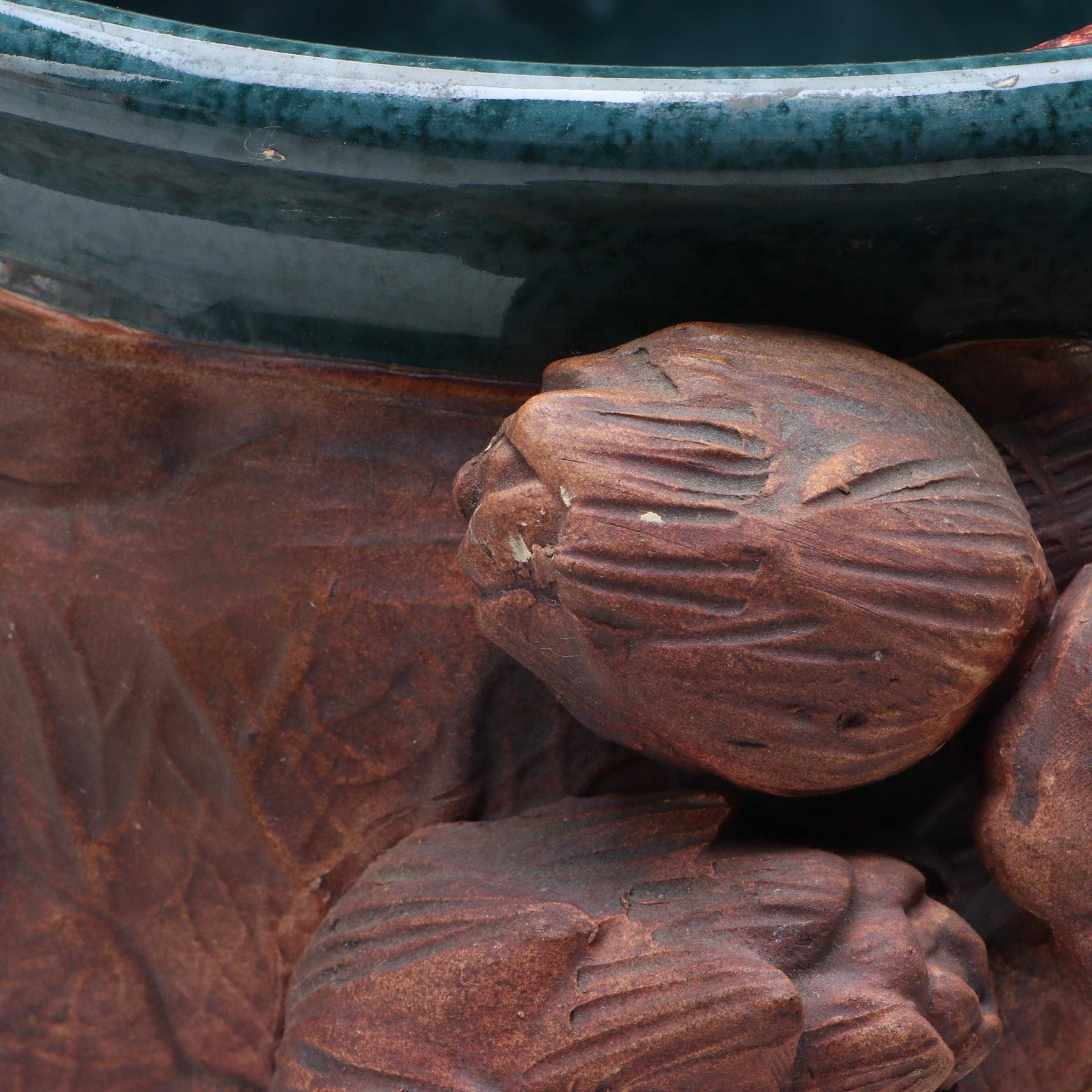 Terrafirma Art Pottery Lidded Bowl, 1995